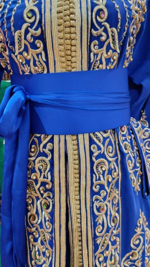 ceinture en tissu crêpe de soie