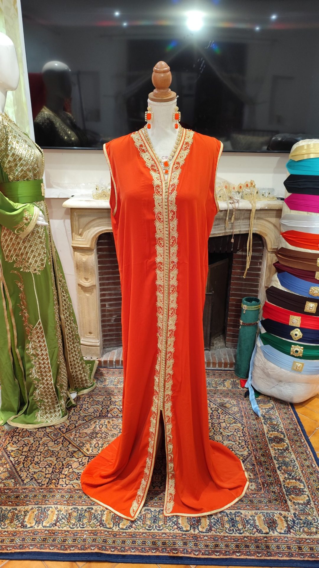caftan marocain neuf takchita deux pièces – Image 6
