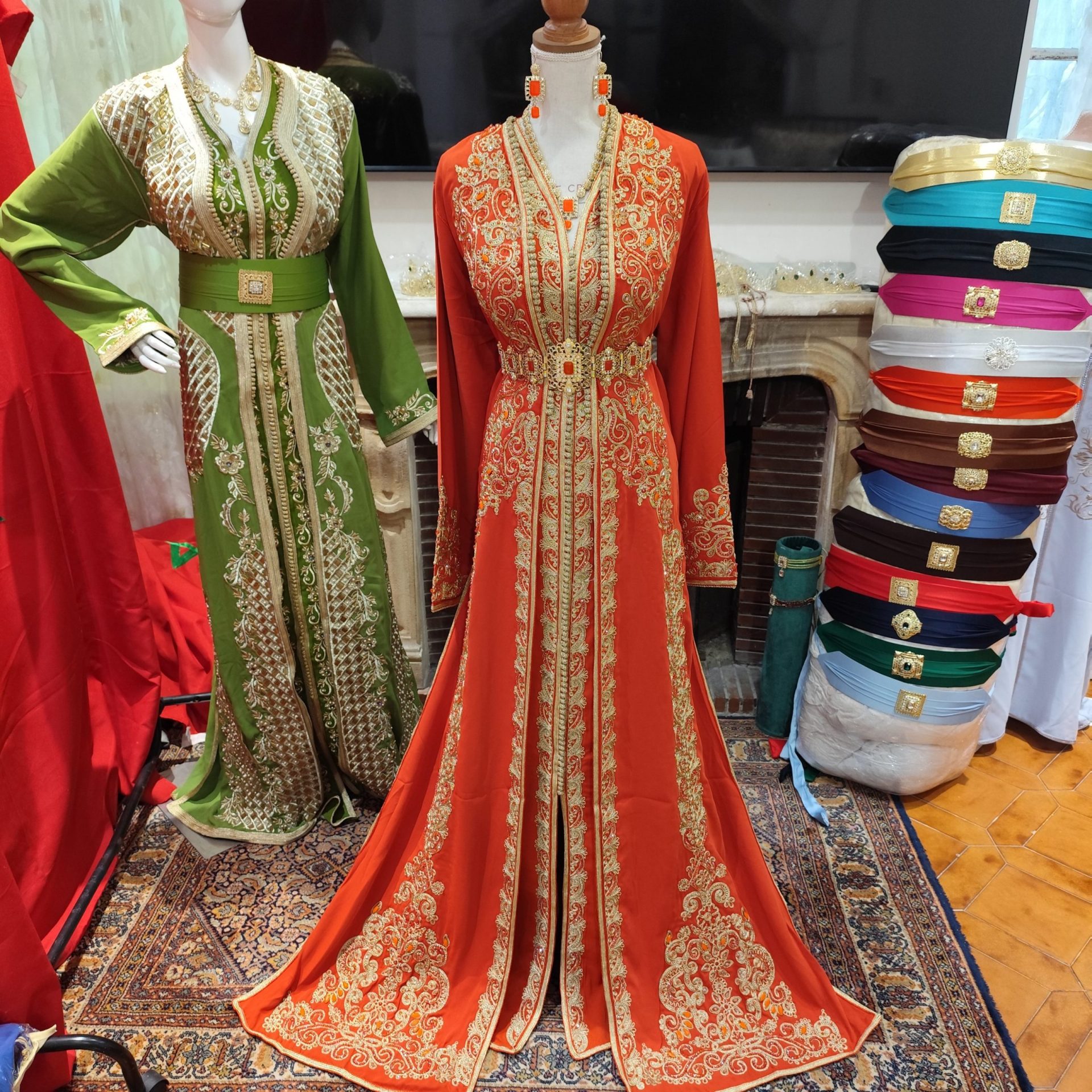 caftan marocain neuf takchita deux pièces – Image 9