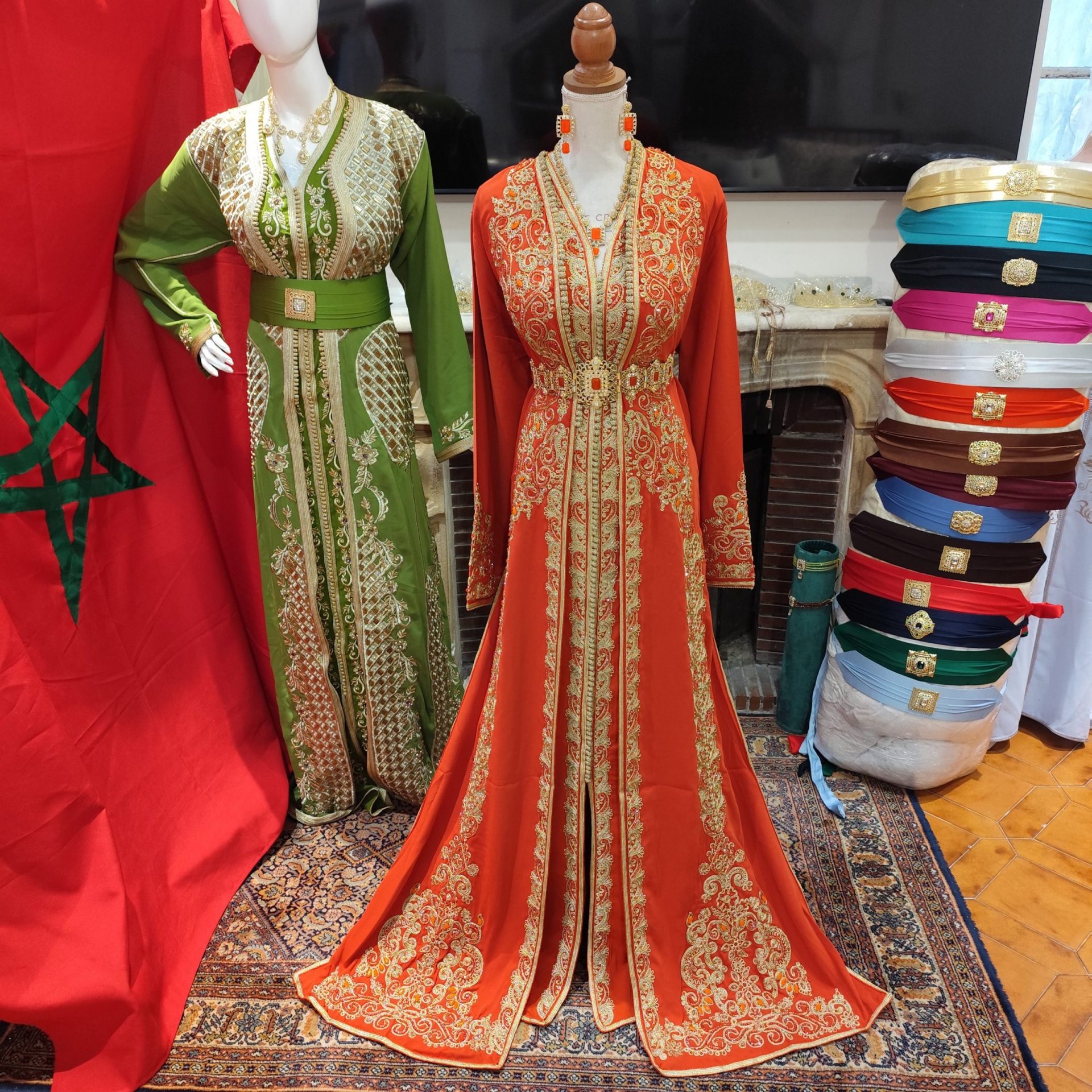 caftan marocain neuf takchita deux pièces – Image 10