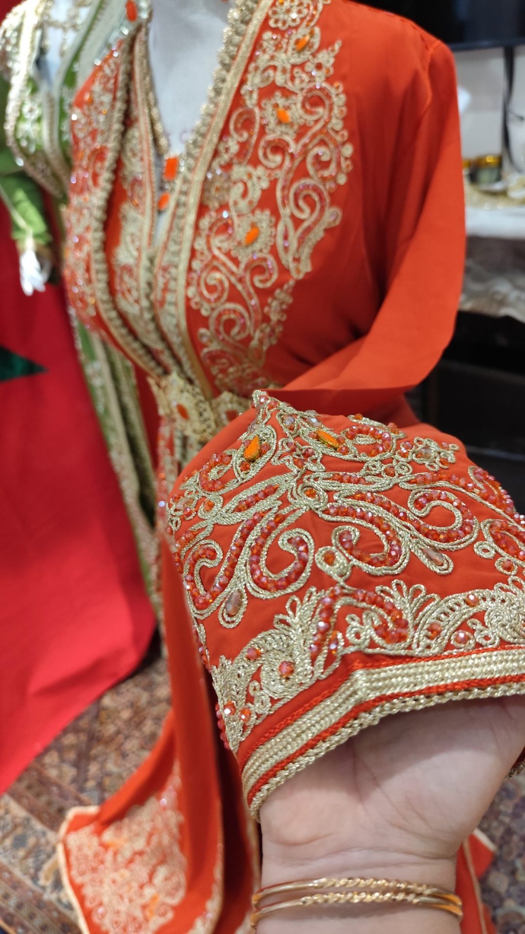 caftan marocain neuf takchita deux pièces – Image 4