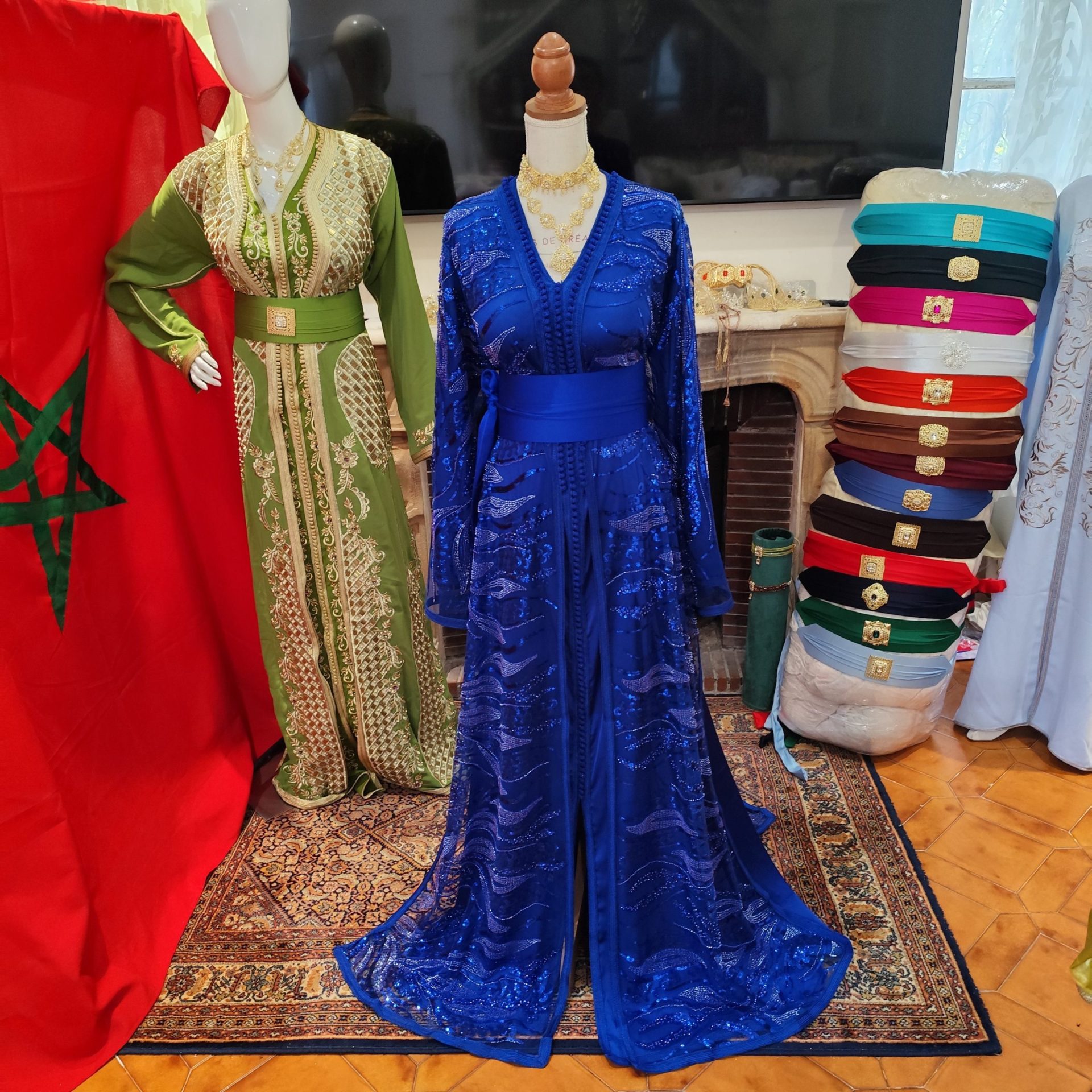 caftan marocain neuf _ takchita deux pièces – Image 17