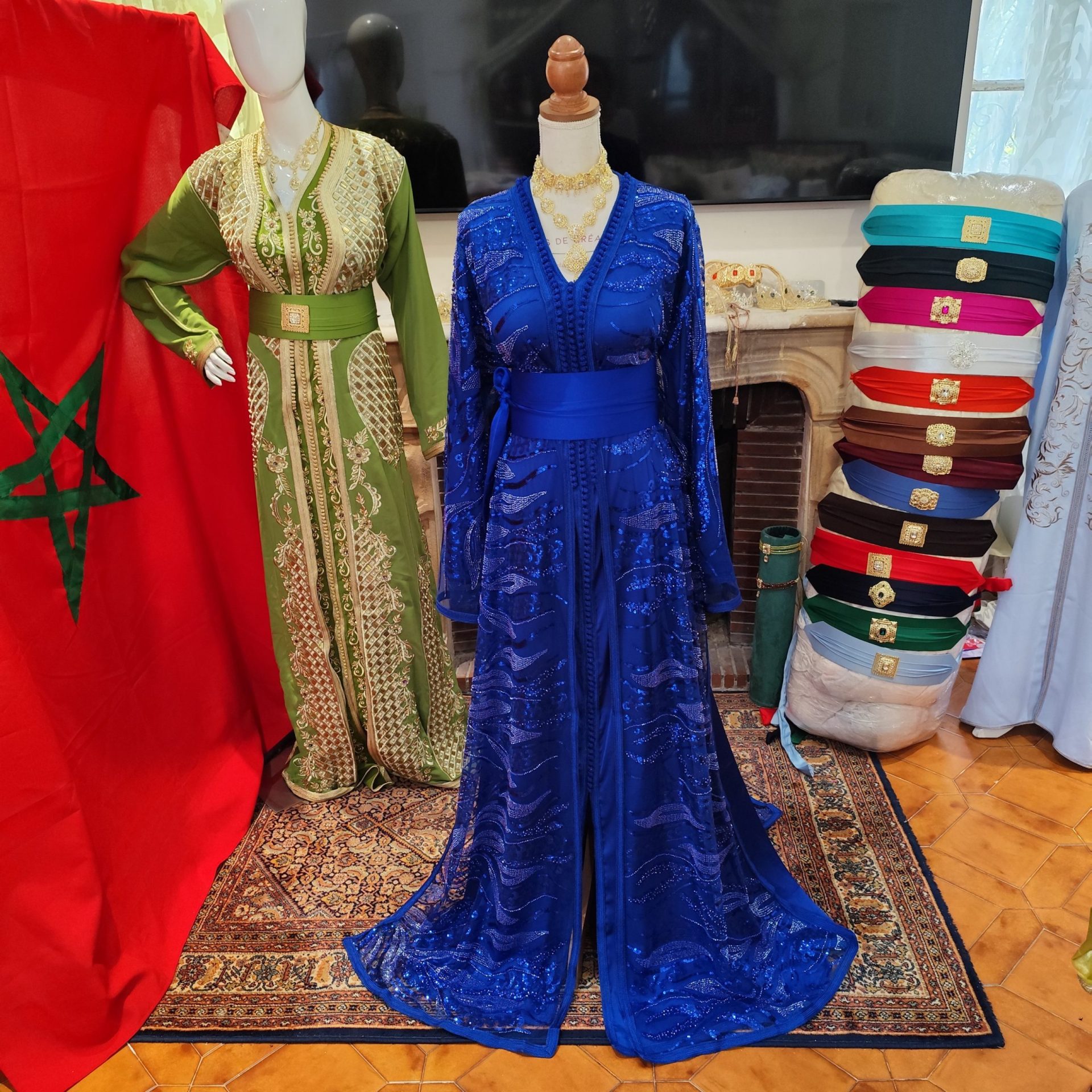 caftan marocain neuf _ takchita deux pièces – Image 16