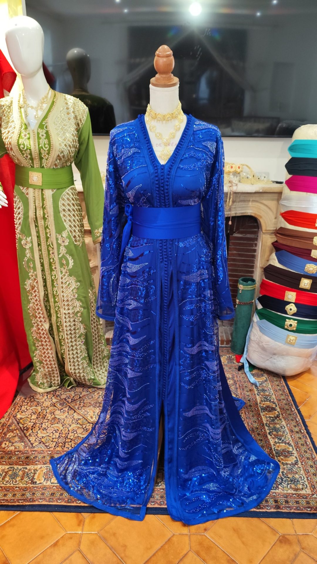 caftan marocain neuf _ takchita deux pièces – Image 15