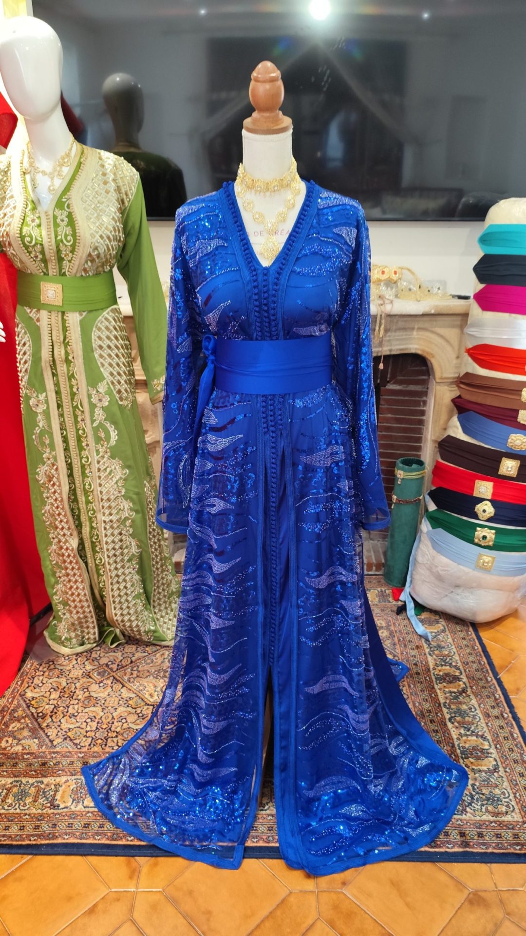 caftan marocain neuf _ takchita deux pièces – Image 10