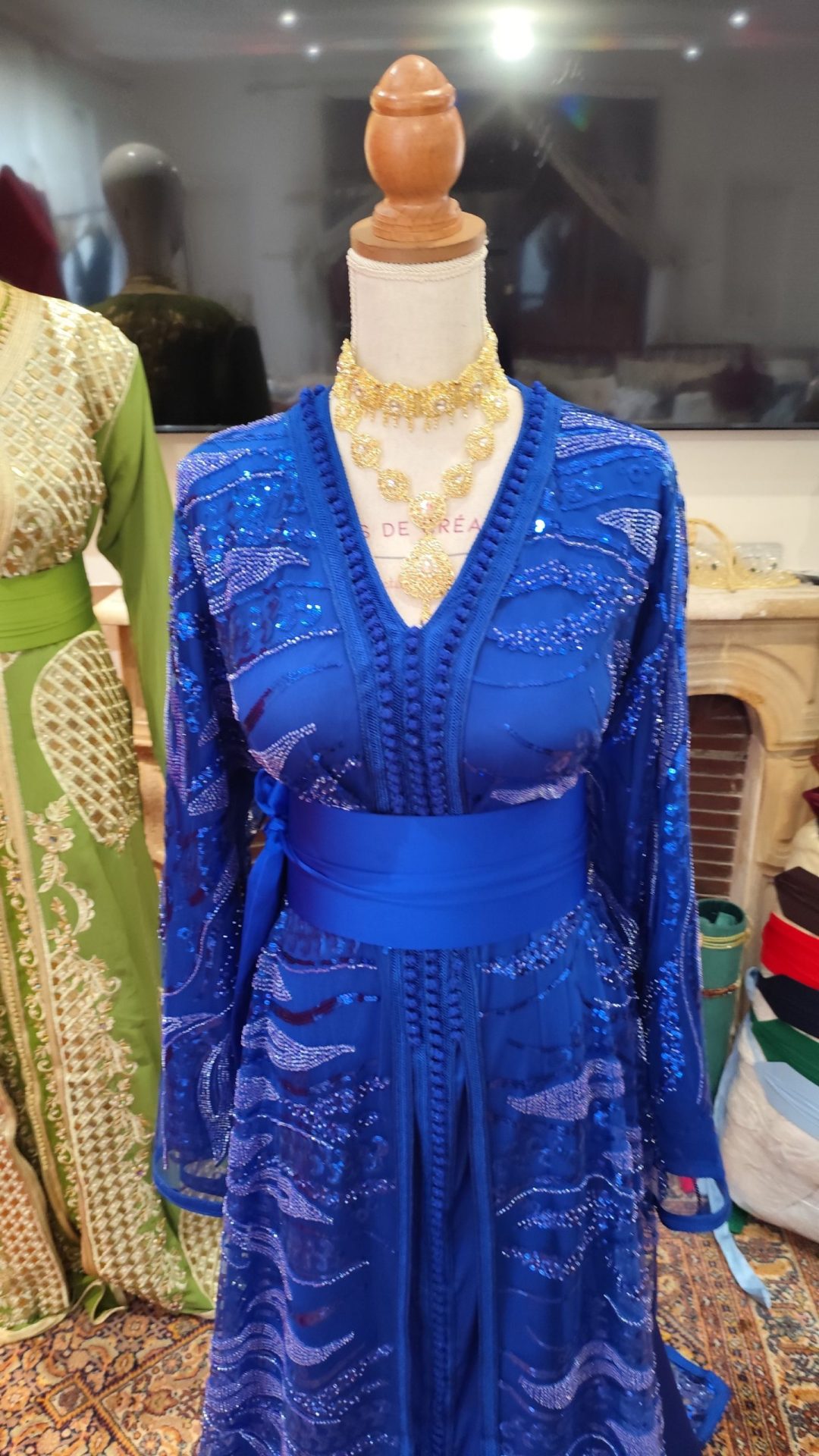 caftan marocain neuf _ takchita deux pièces – Image 6