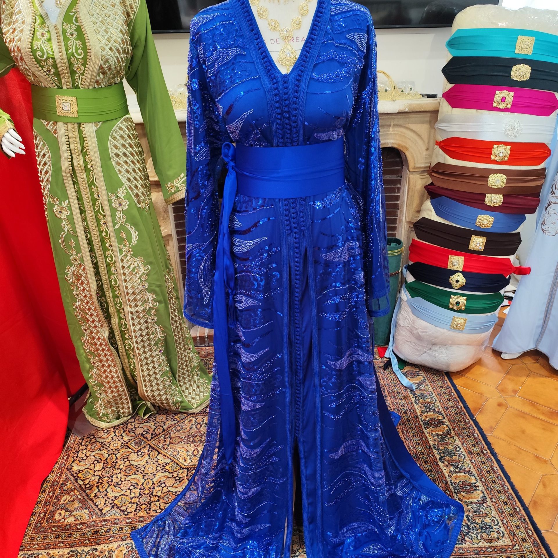 caftan marocain neuf _ takchita deux pièces