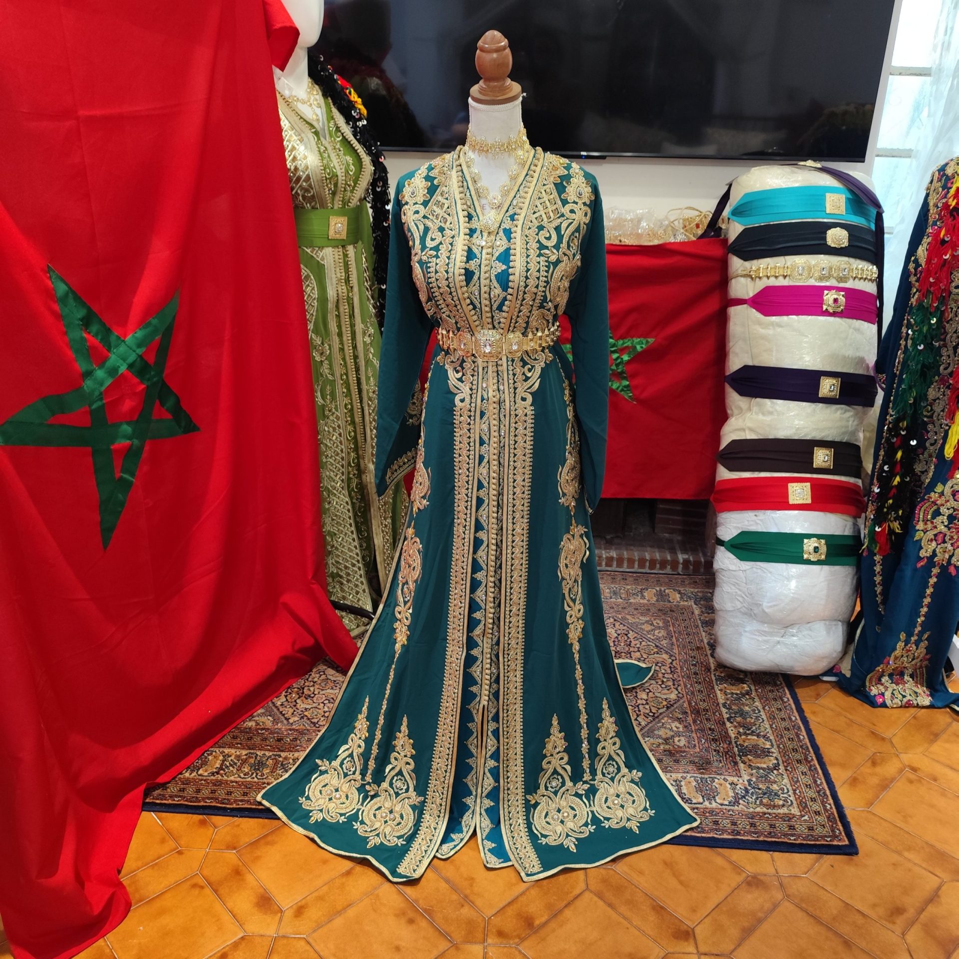 caftan marocain neuf takchita deux pièces – Image 13