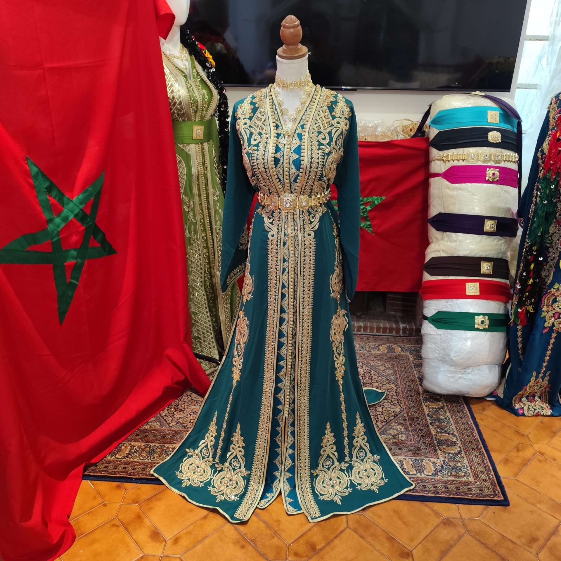 caftan marocain neuf takchita deux pièces – Image 12