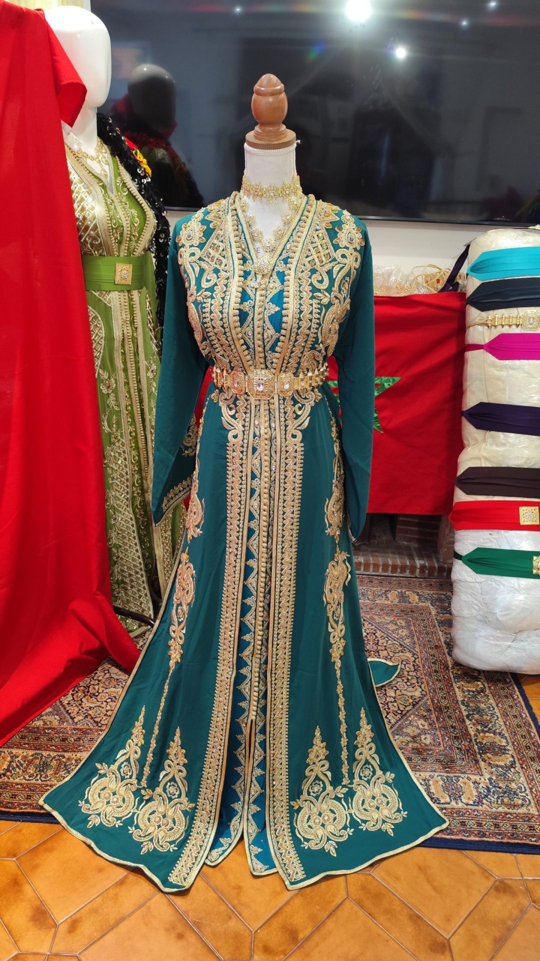caftan marocain neuf takchita deux pièces – Image 11