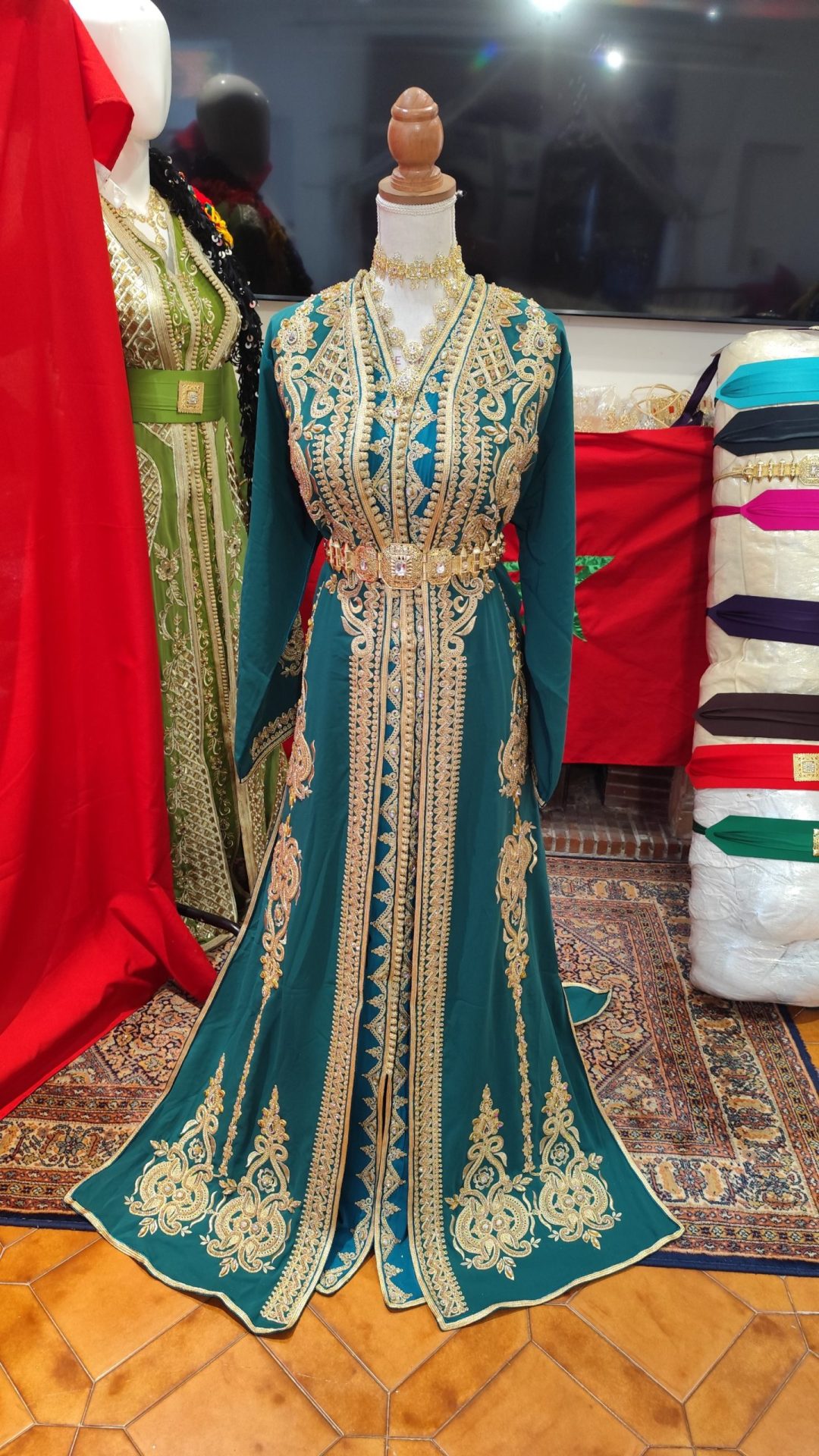 caftan marocain neuf takchita deux pièces – Image 3