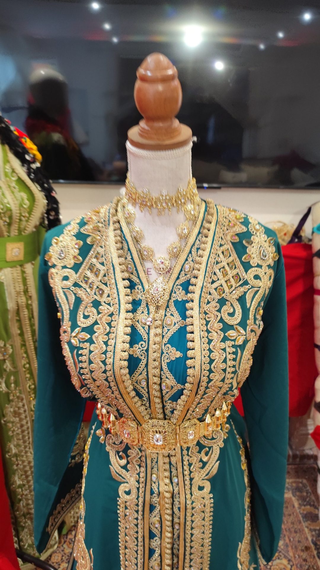 caftan marocain neuf takchita deux pièces – Image 8