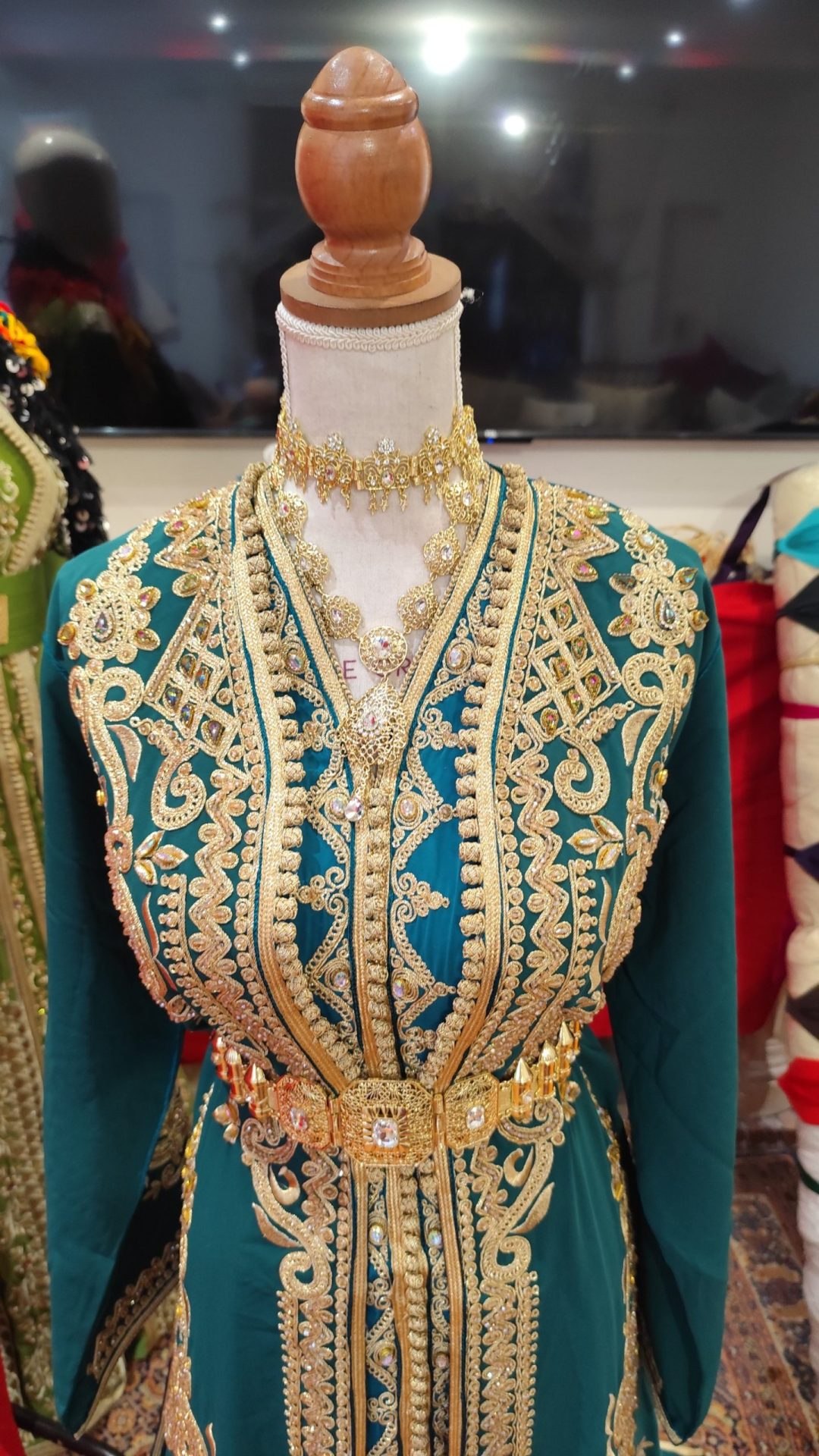 caftan marocain neuf takchita deux pièces – Image 5