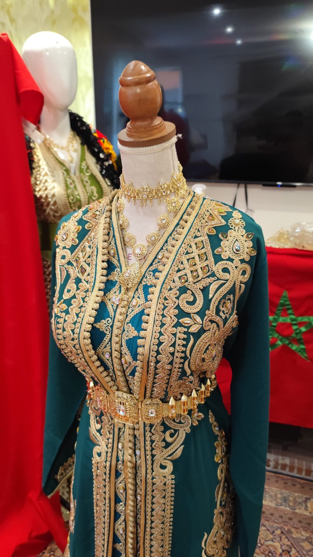 caftan marocain neuf takchita deux pièces – Image 9
