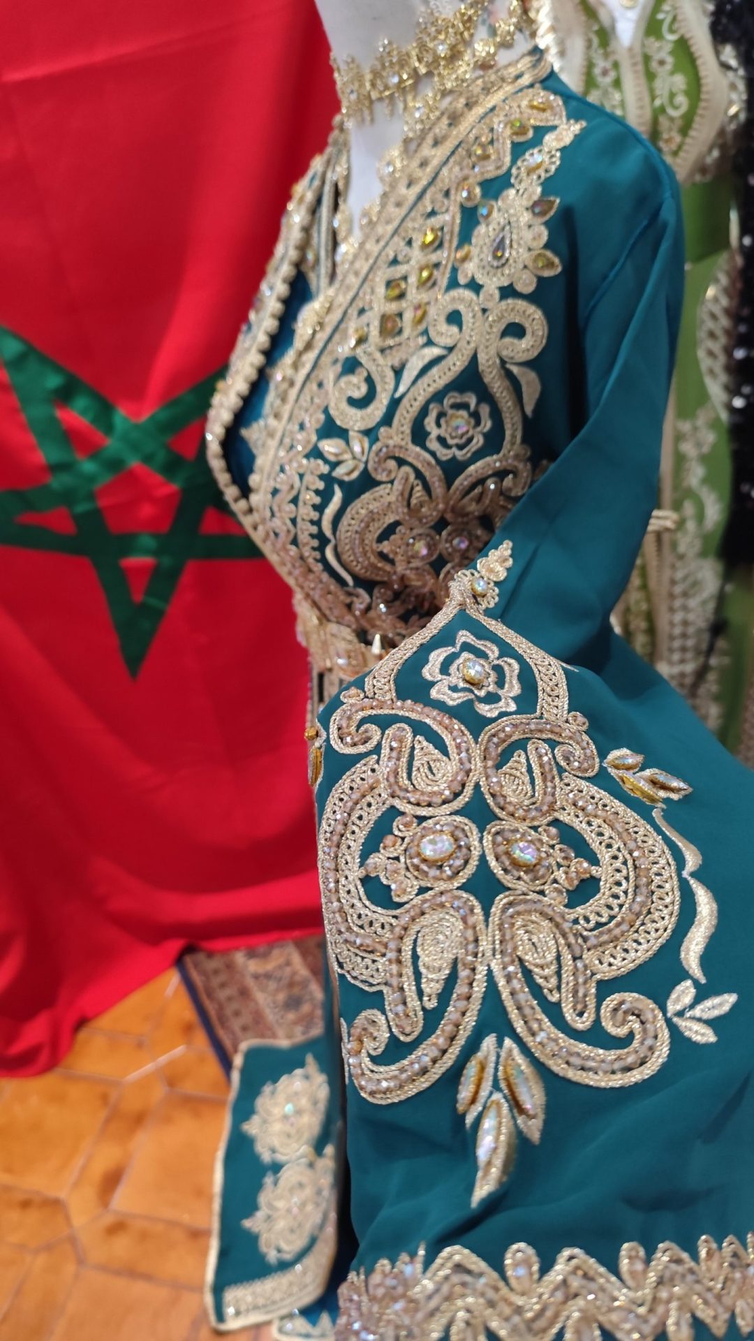 caftan marocain neuf takchita deux pièces – Image 2
