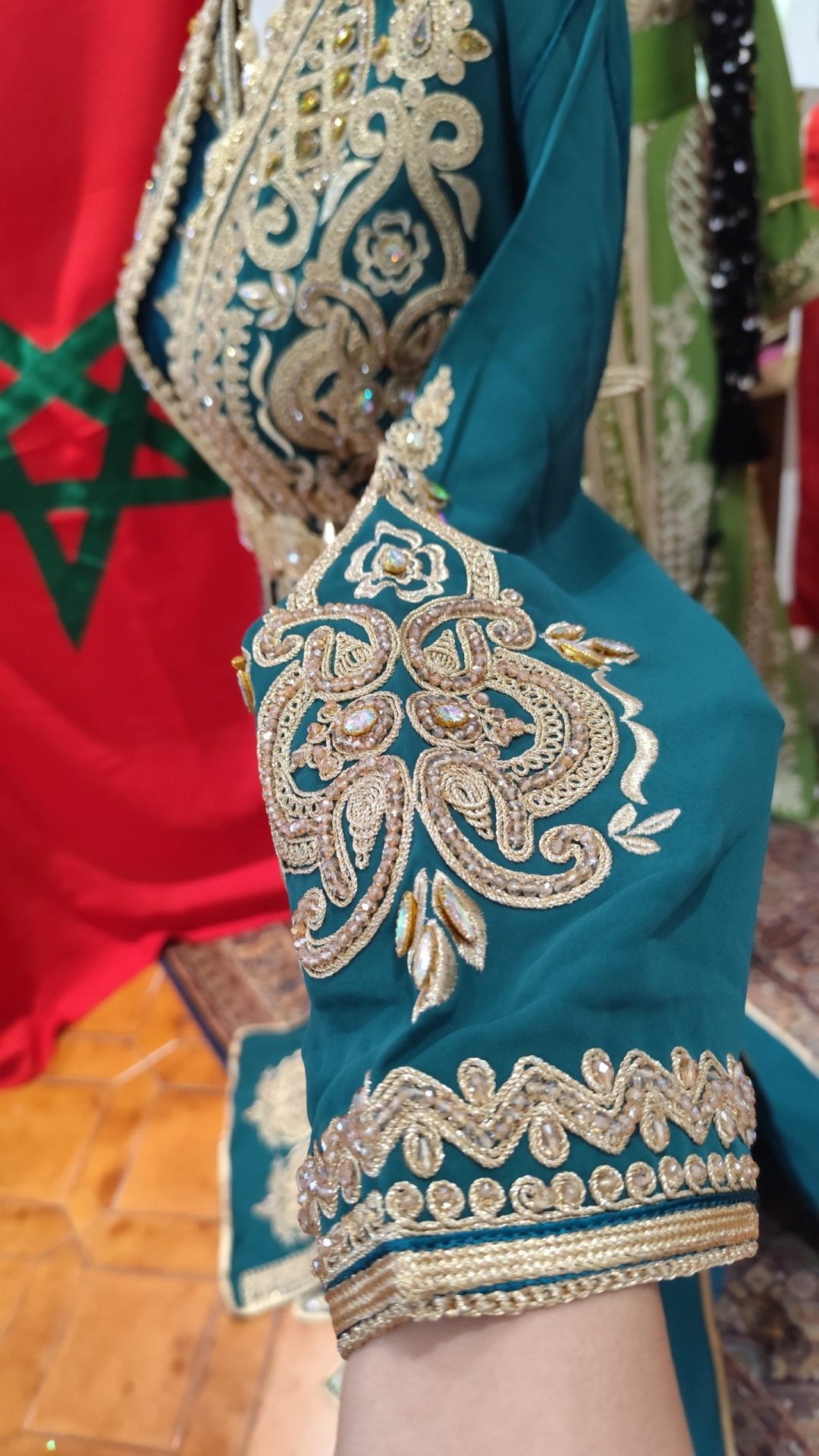 caftan marocain neuf takchita deux pièces – Image 4