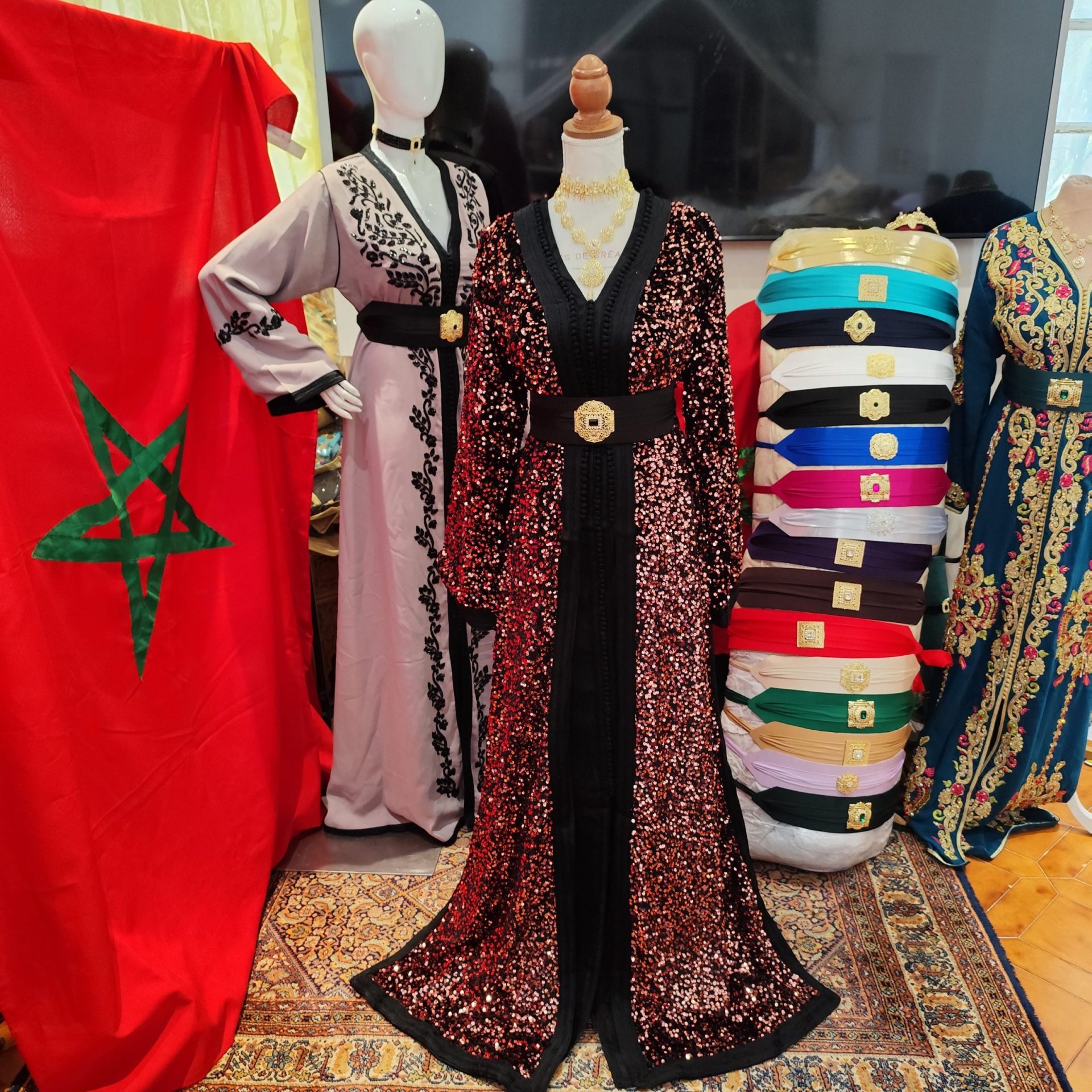 caftan marocain neuf doublé grand taille