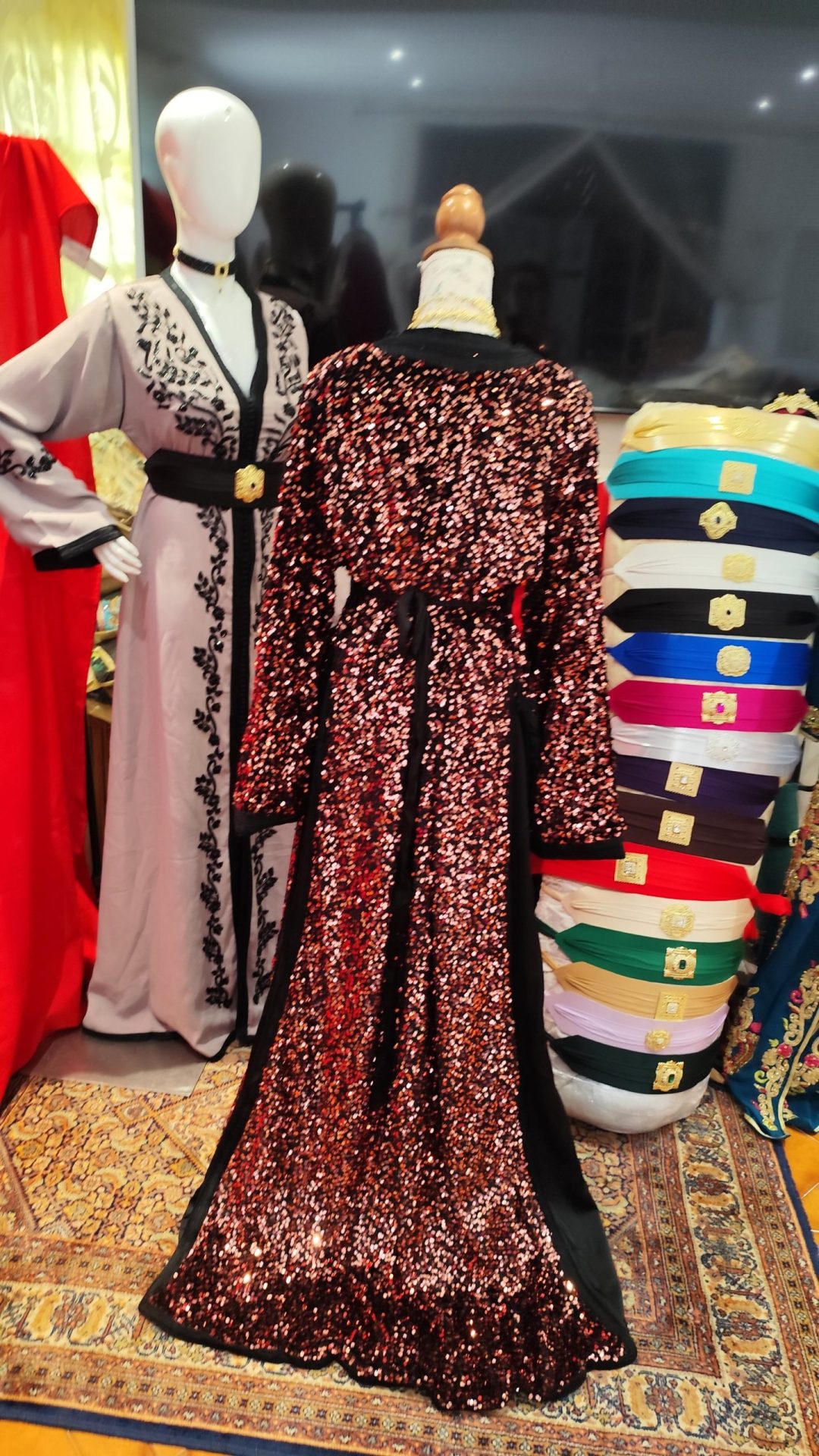 caftan marocain neuf doublé grand taille – Image 10