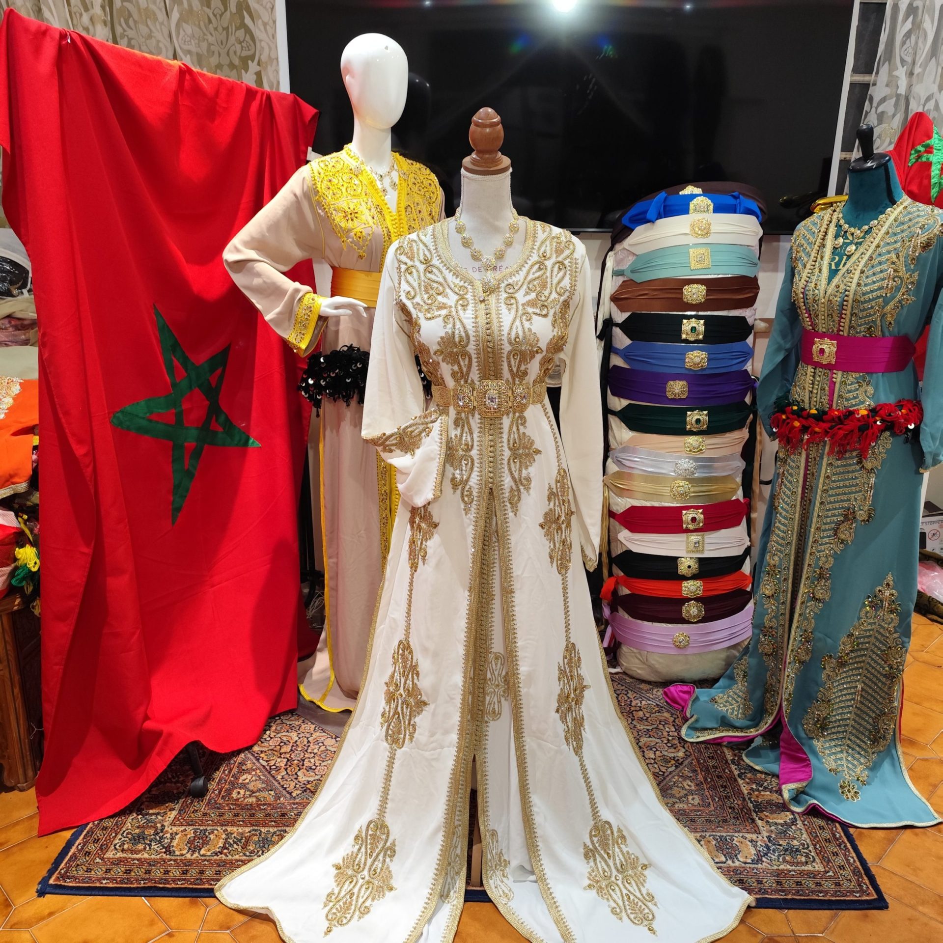 caftan marocain neuf _ takchita deux pièces – Image 9