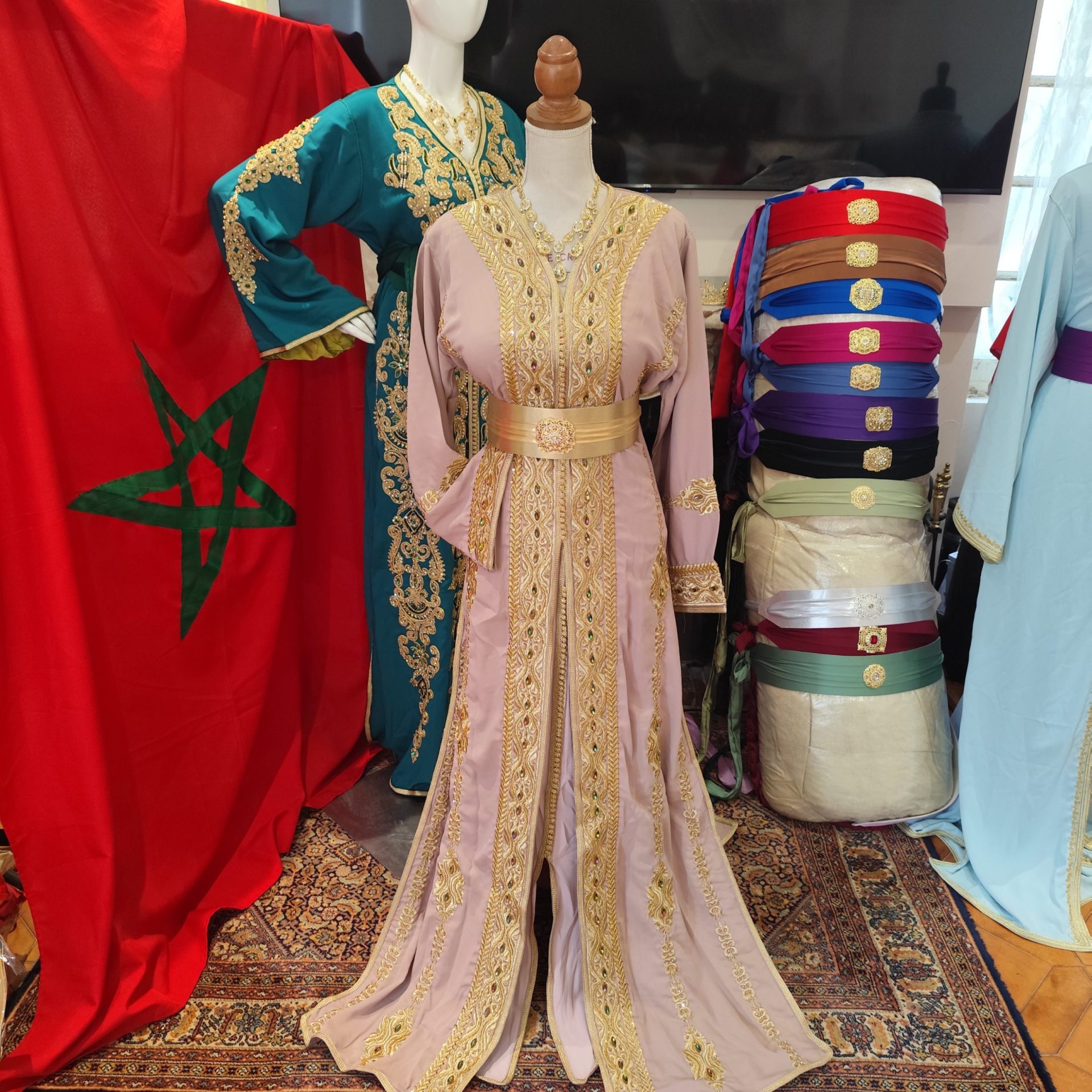 caftan marocain neuf _ takchita deux pièces – Image 15