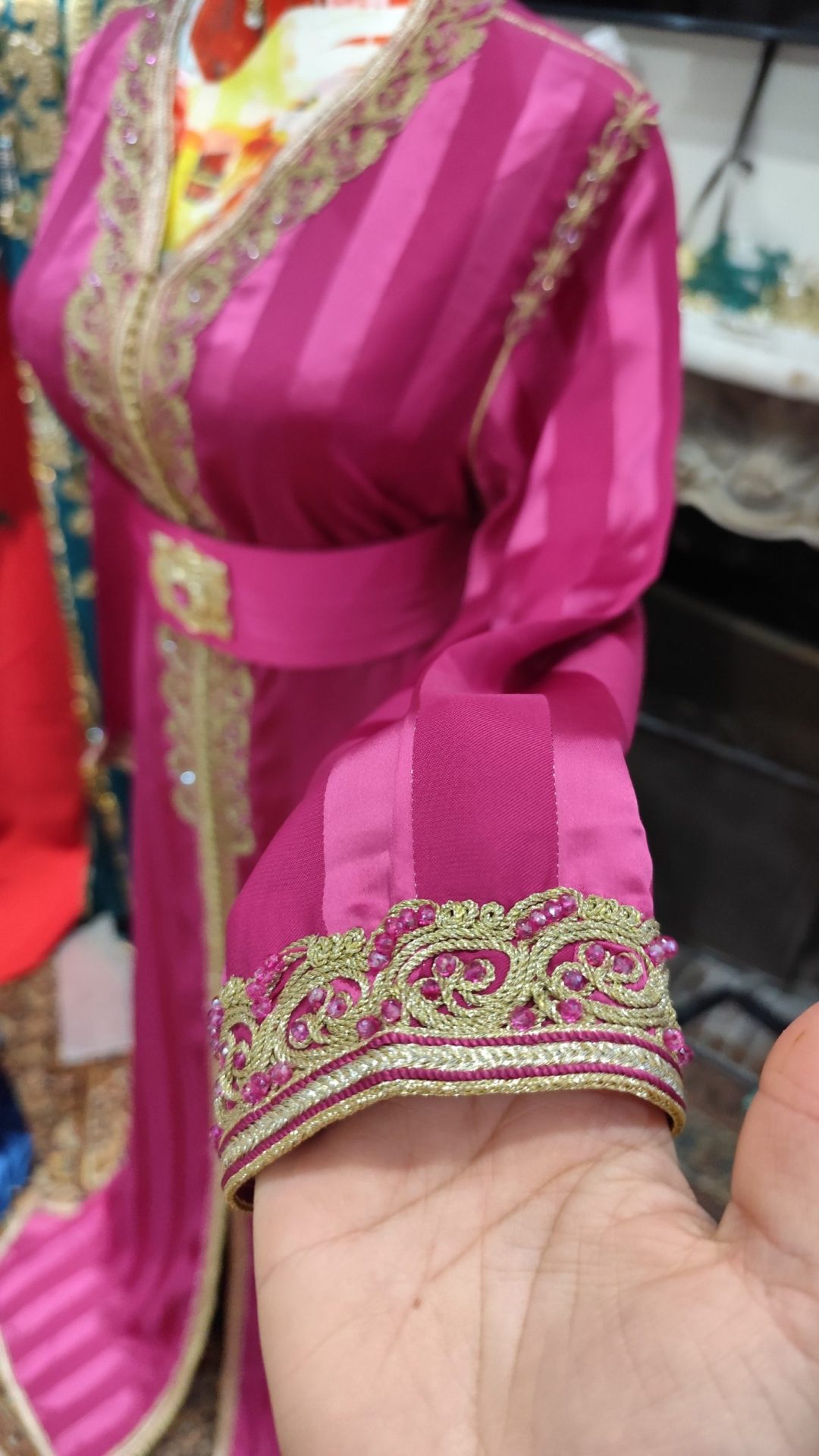 caftan marocain d occasion grande taille – Image 3