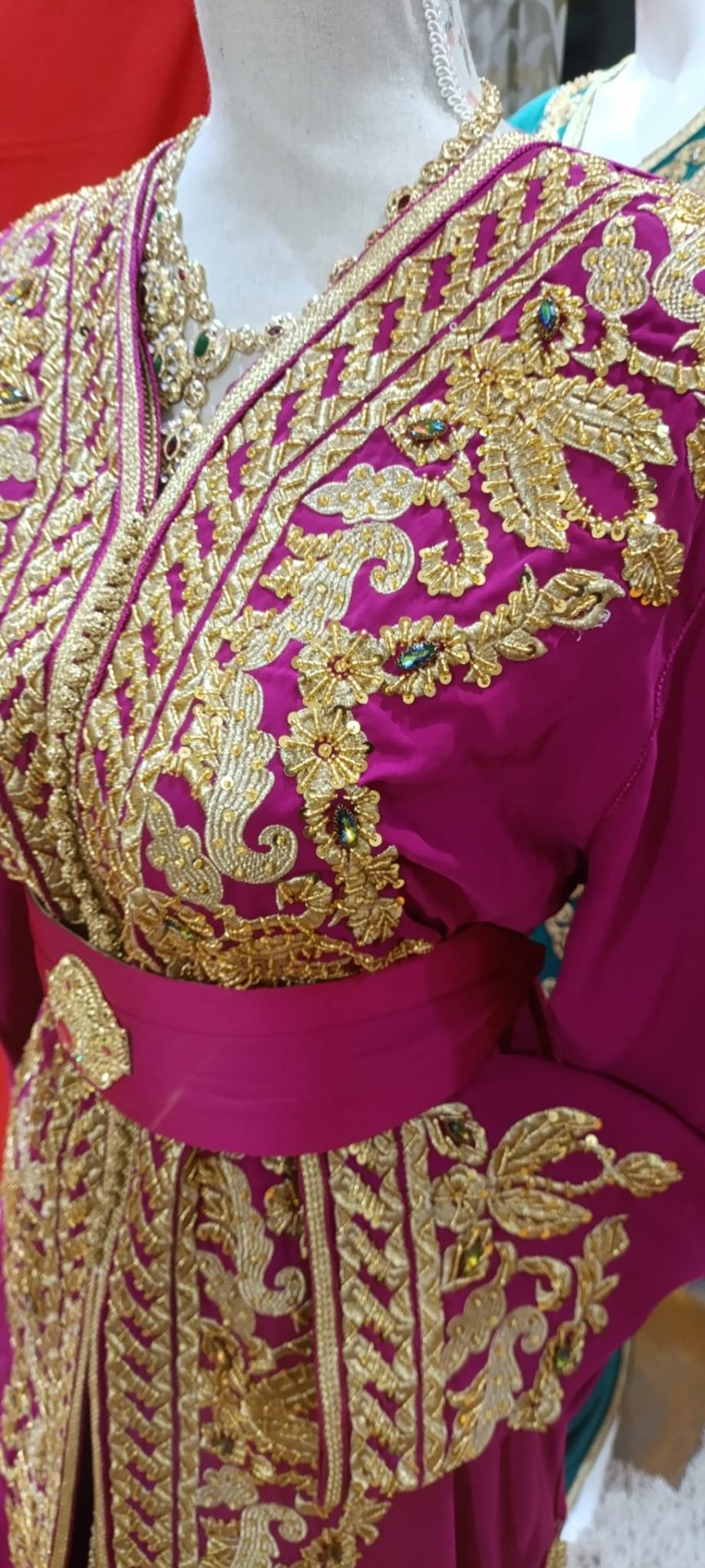 caftan marocain neuf deux pièces – Image 4
