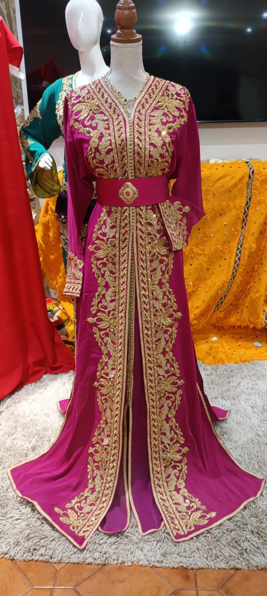 caftan marocain neuf deux pièces