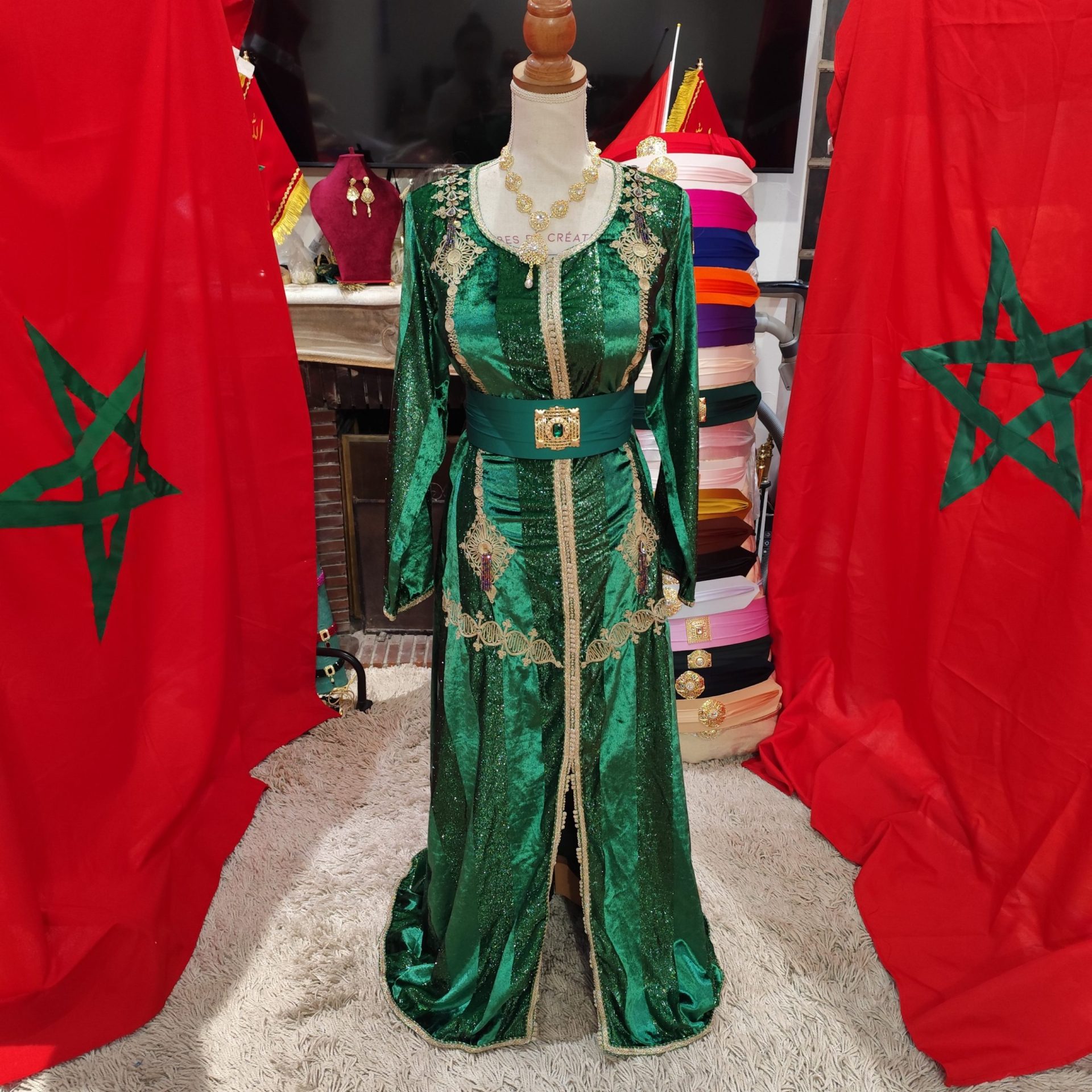 caftan marocain d occasion