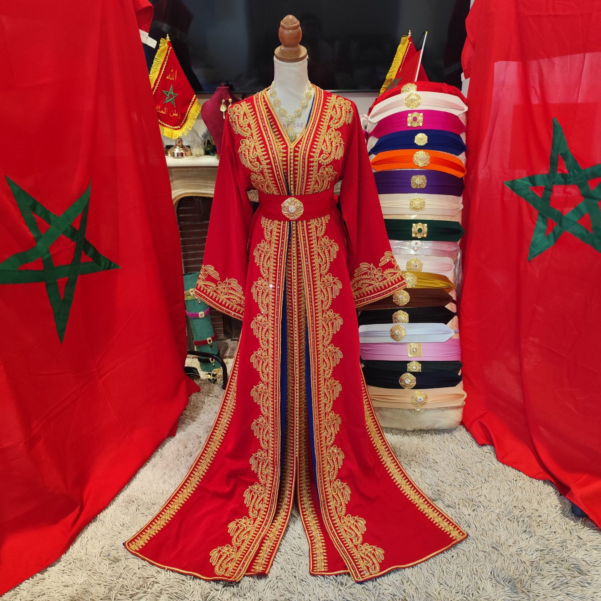 caftan marocain neuf doublé