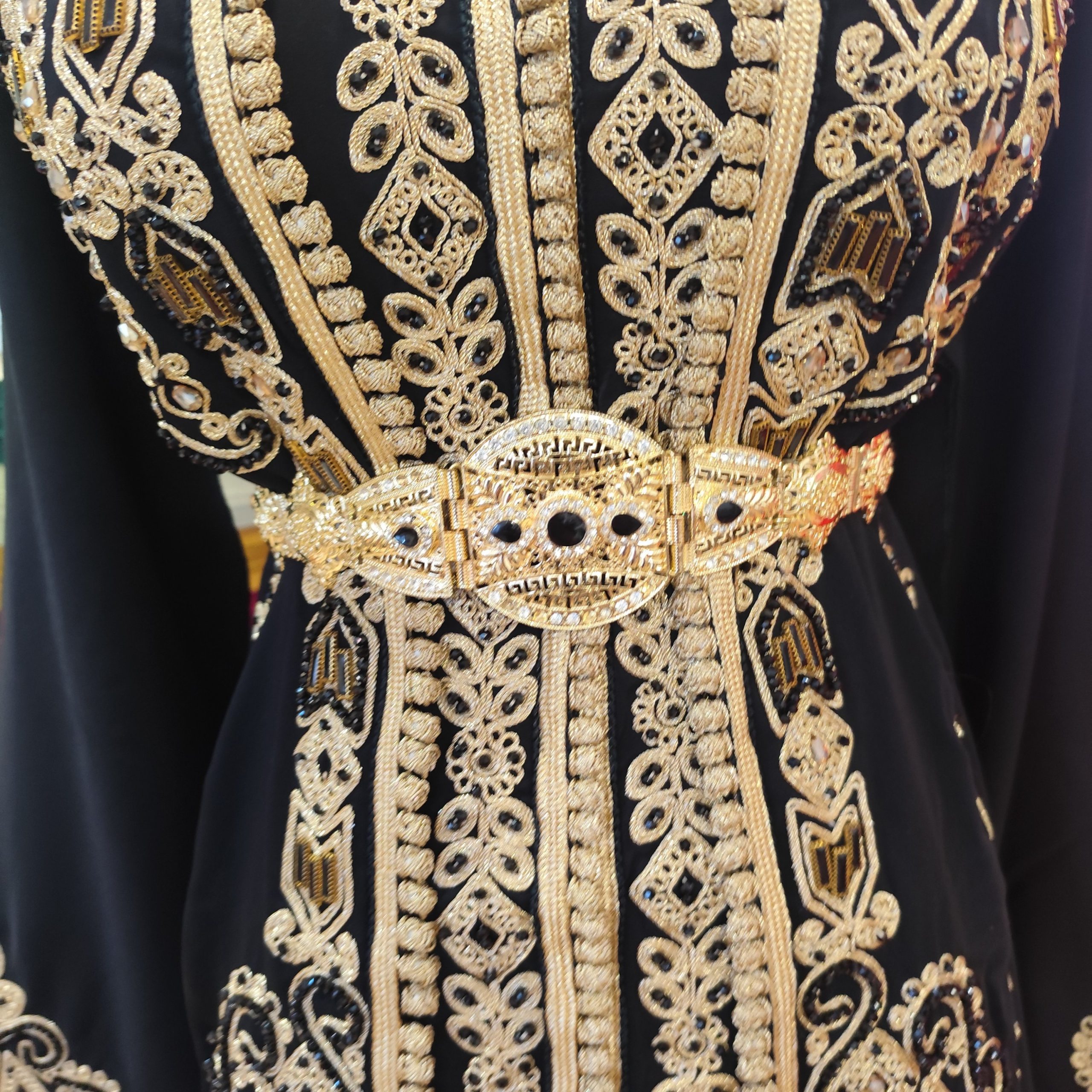 🎀 Ceinture artisanale pour caftan – Élégance et finesse du détail – Image 5