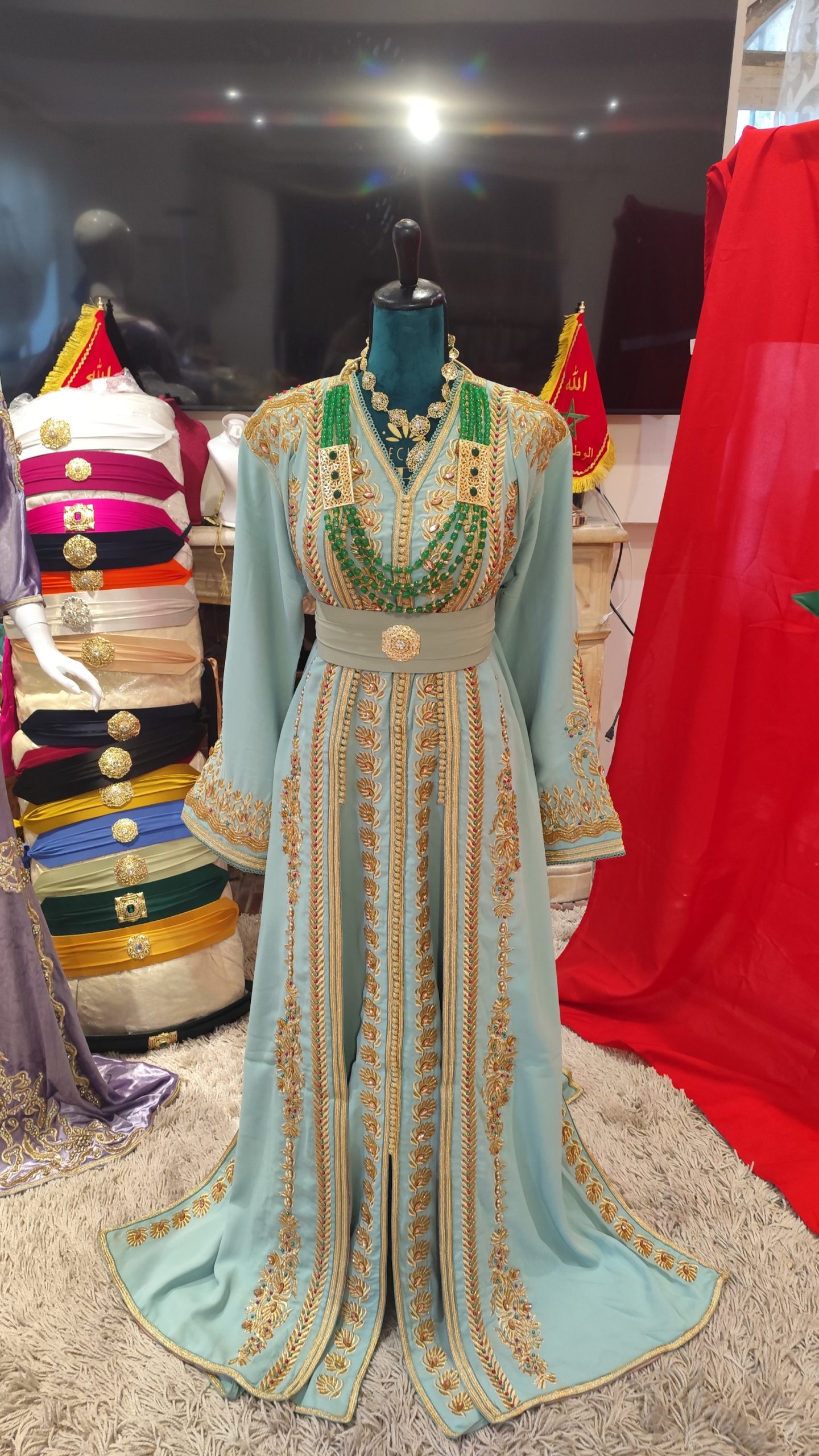 caftan marocain neuf doublé – Image 11
