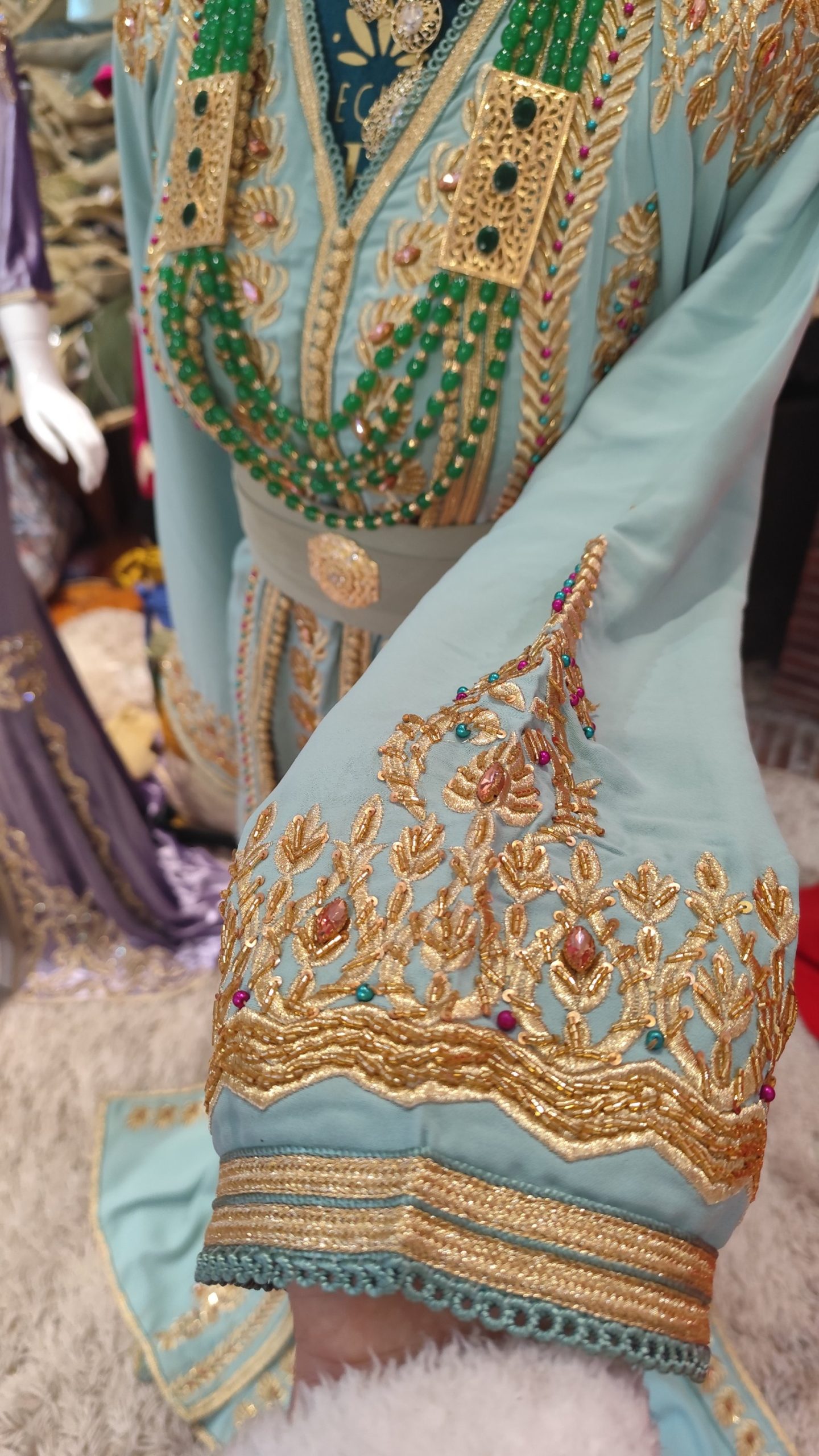 caftan marocain neuf doublé – Image 8