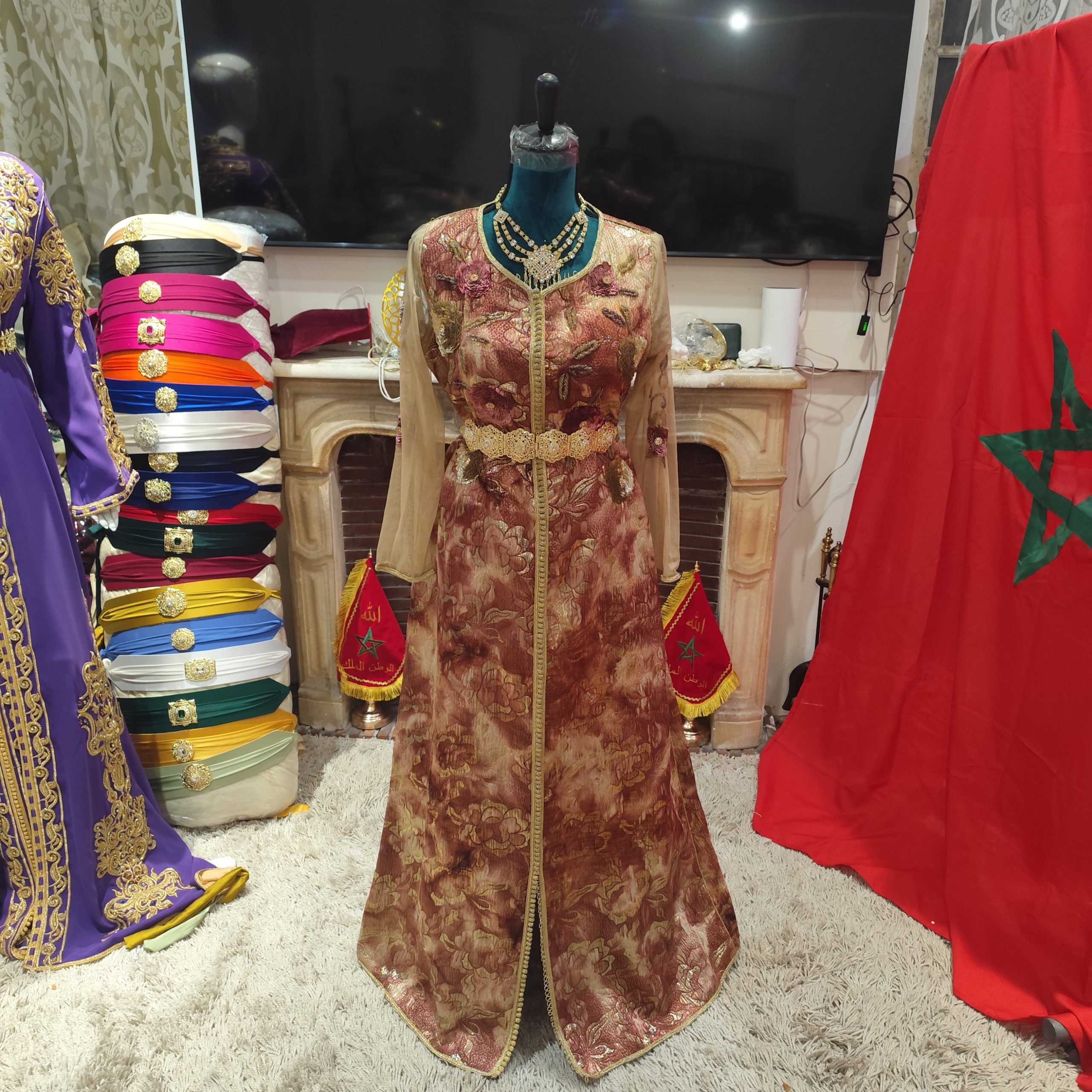 caftan marocain d occasion