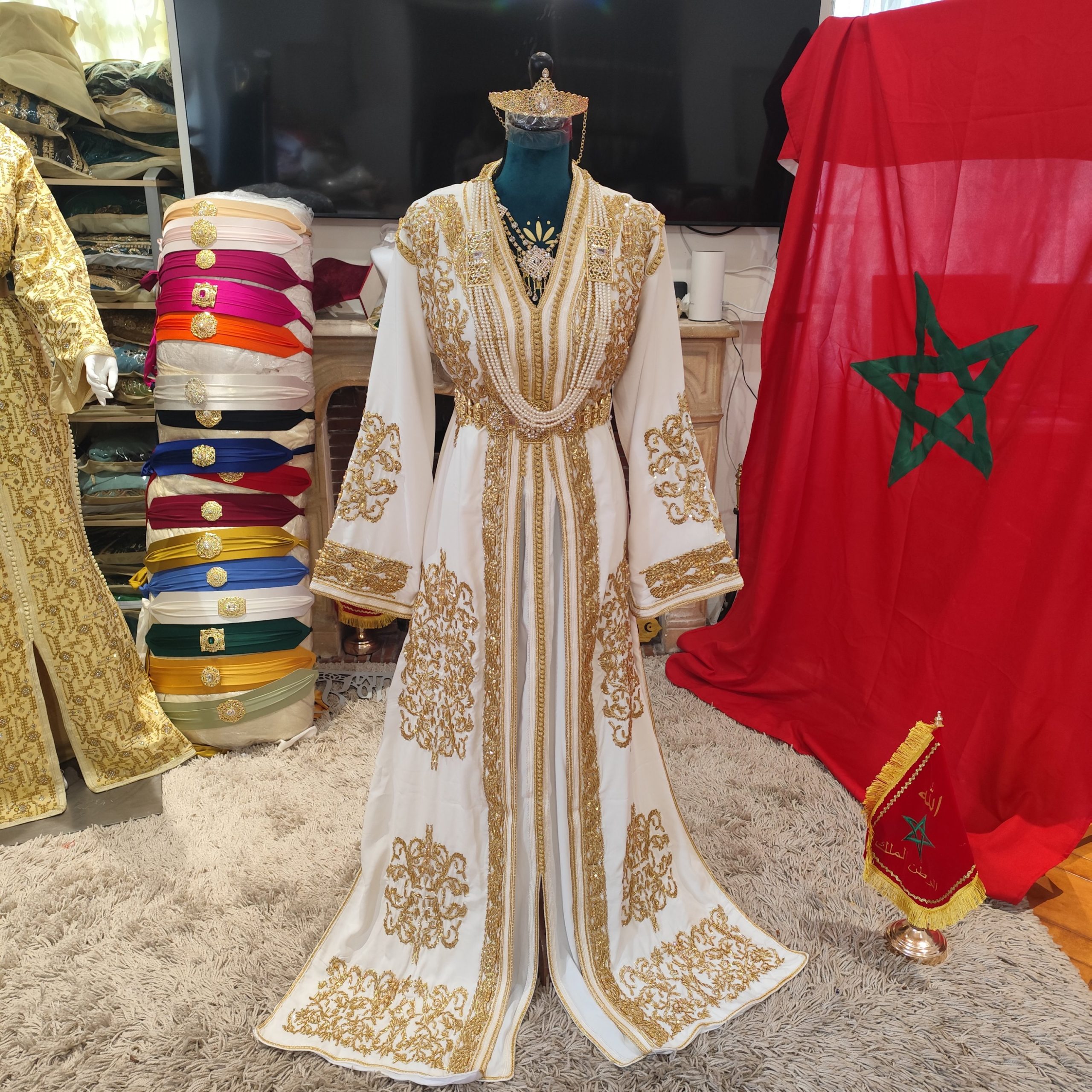 caftan marocain neuf doublé
