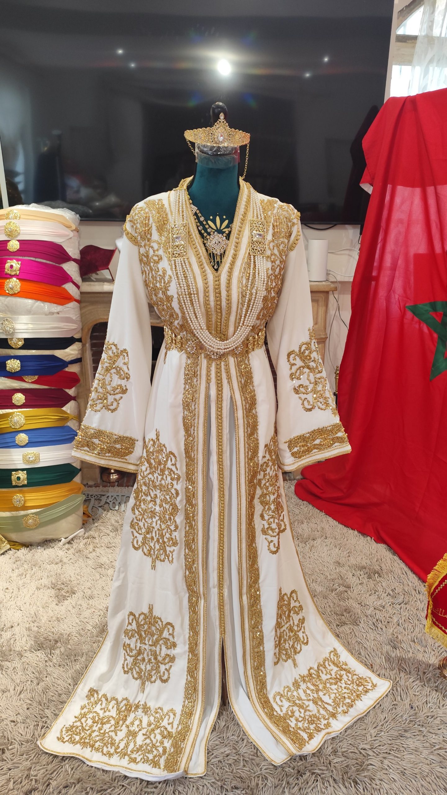 caftan marocain neuf doublé – Image 8