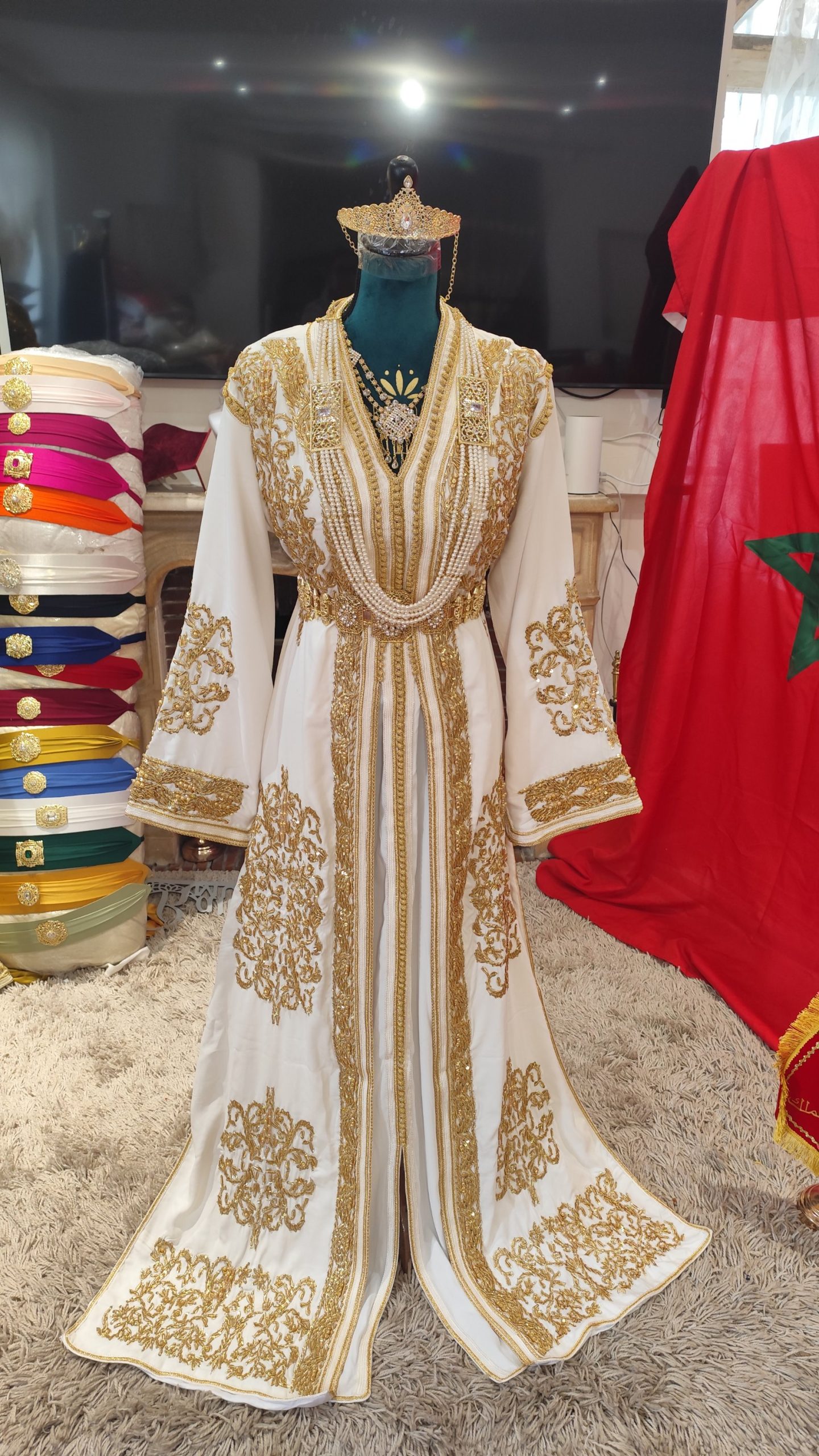 caftan marocain neuf doublé – Image 3