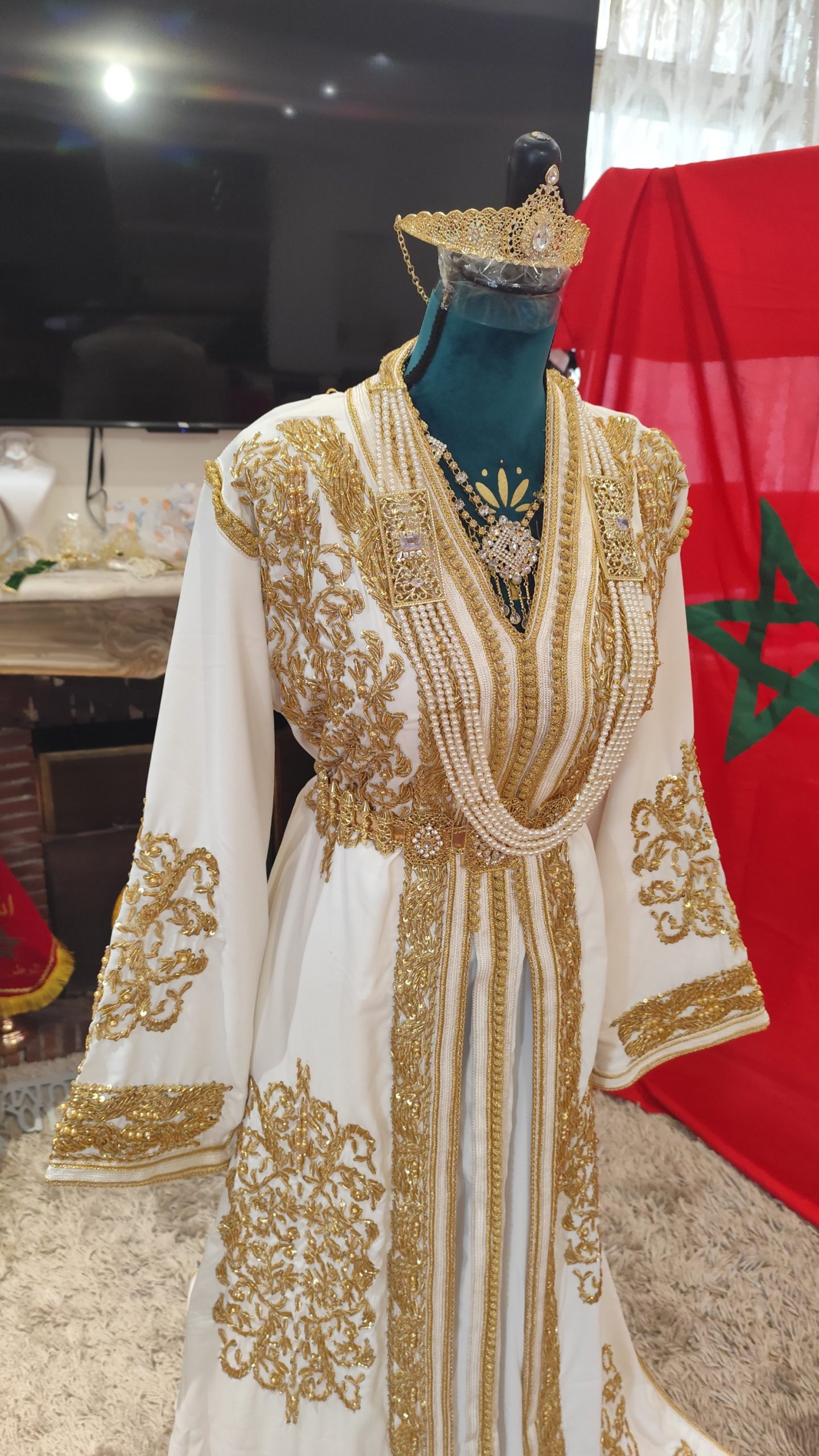 caftan marocain neuf doublé – Image 9