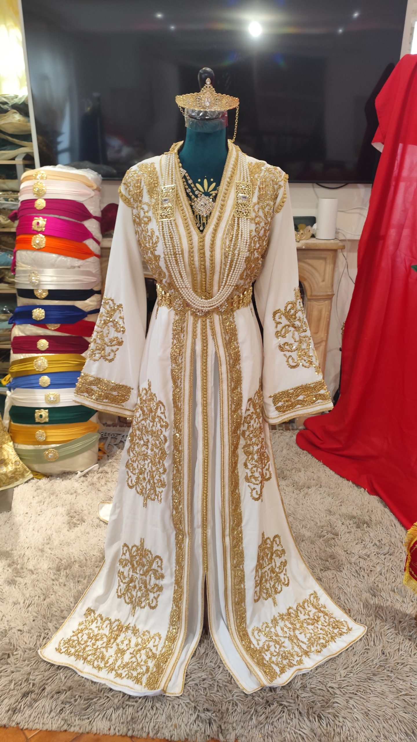 caftan marocain neuf doublé – Image 6