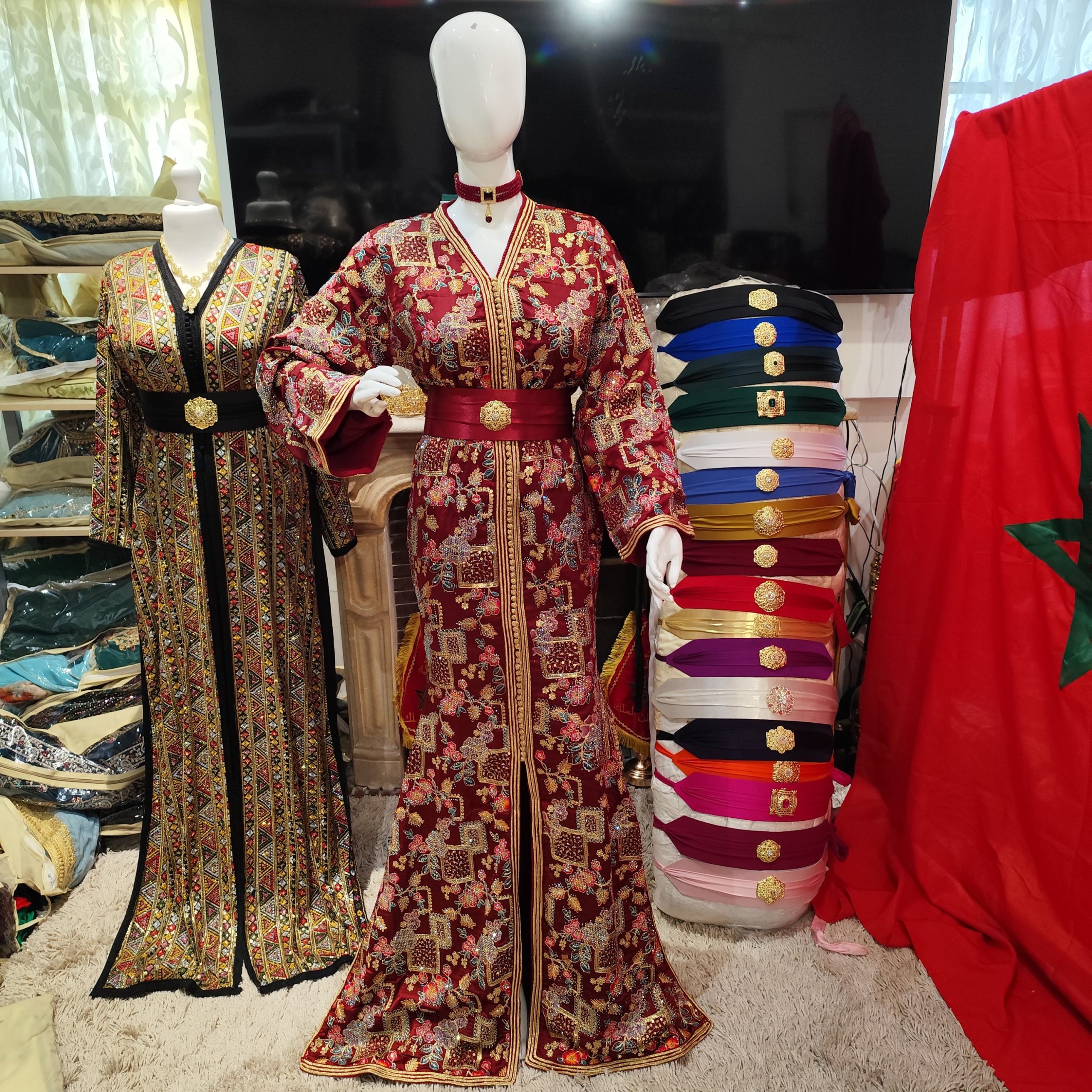 caftan marocain neuf doublé