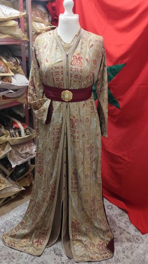 caftan marocain d occasion doublé