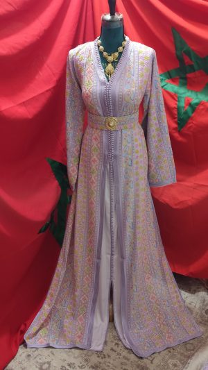 caftan marocain neuf avec ceinture
