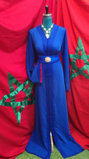 caftan marocain porté une fois