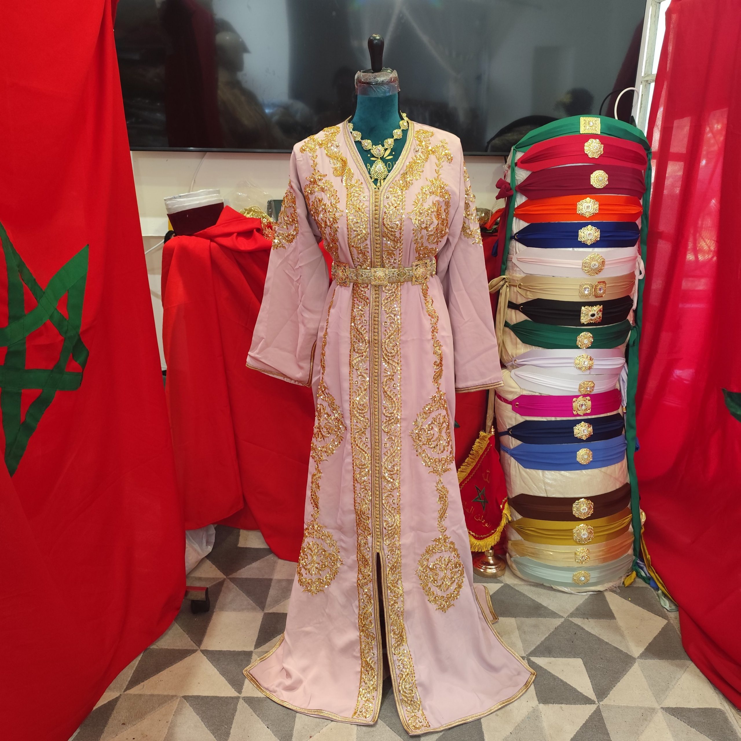 caftan marocain neuf doublé