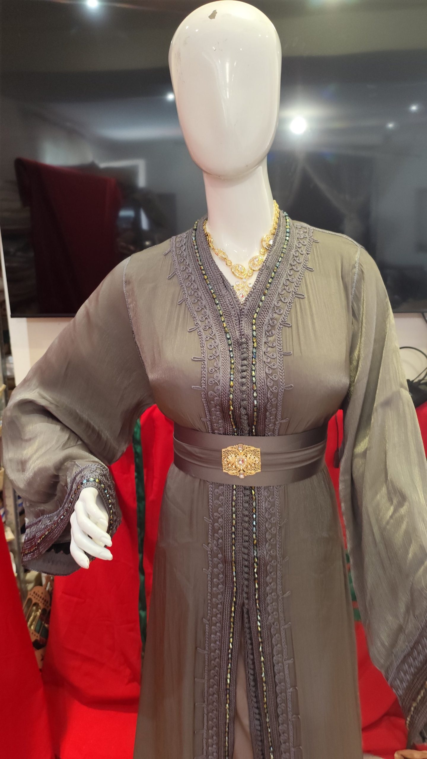 caftan marocain neuf grande taille 64 – Image 8