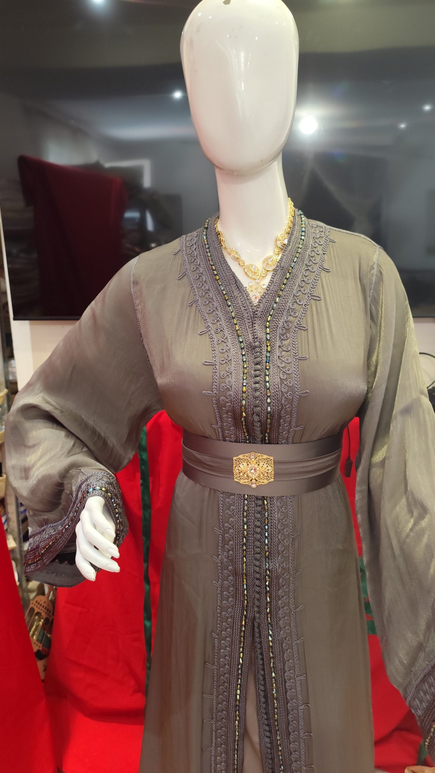 caftan marocain neuf grande taille 64 – Image 9