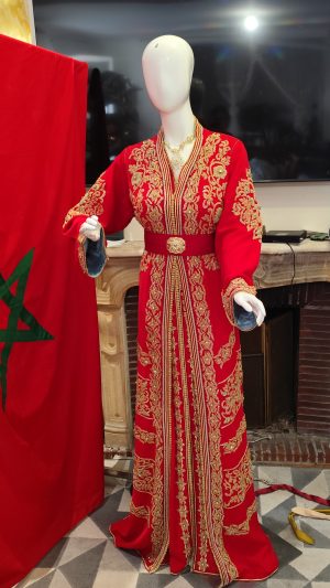 caftan marocain vip avec doublure