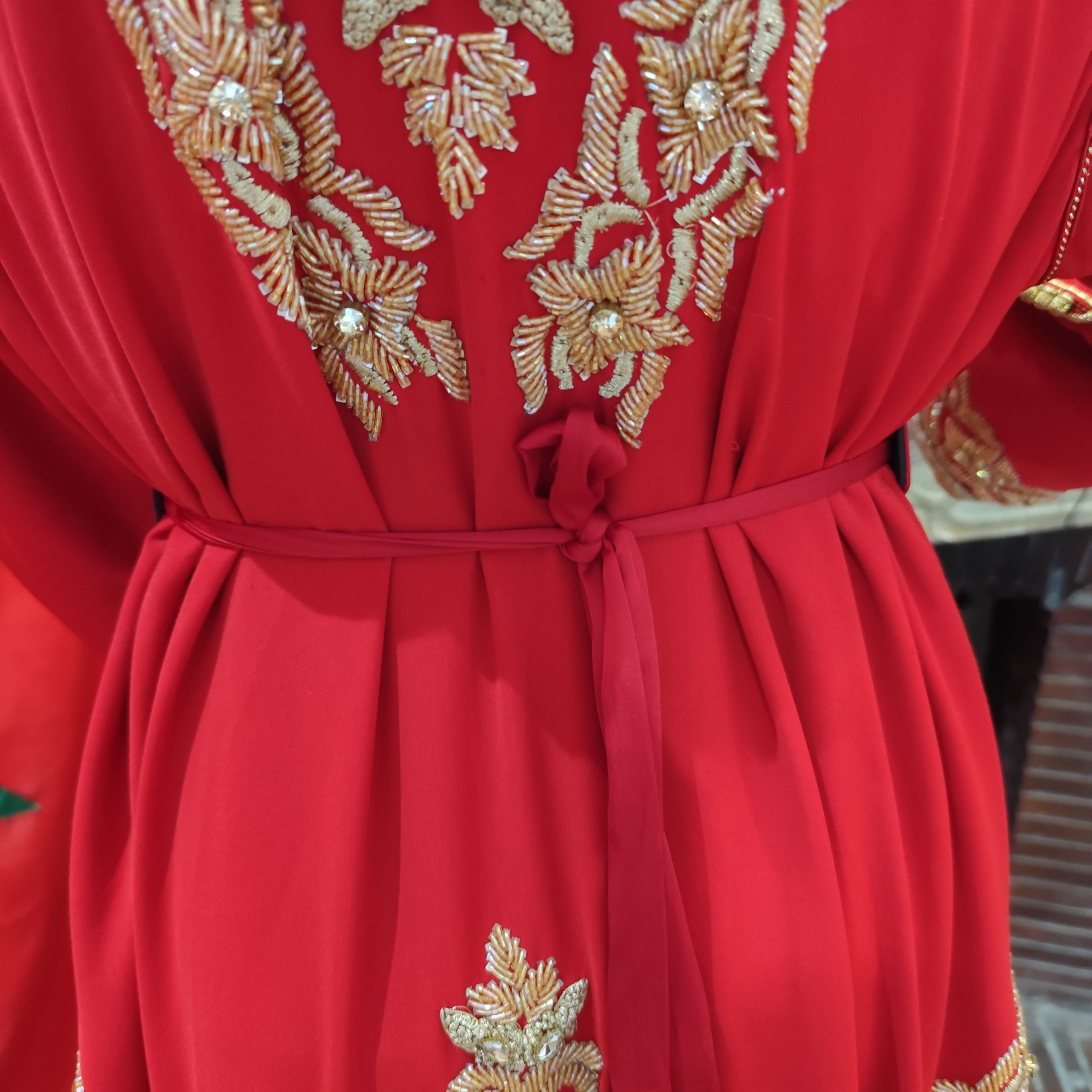 caftan marocain vip avec doublure – Image 4